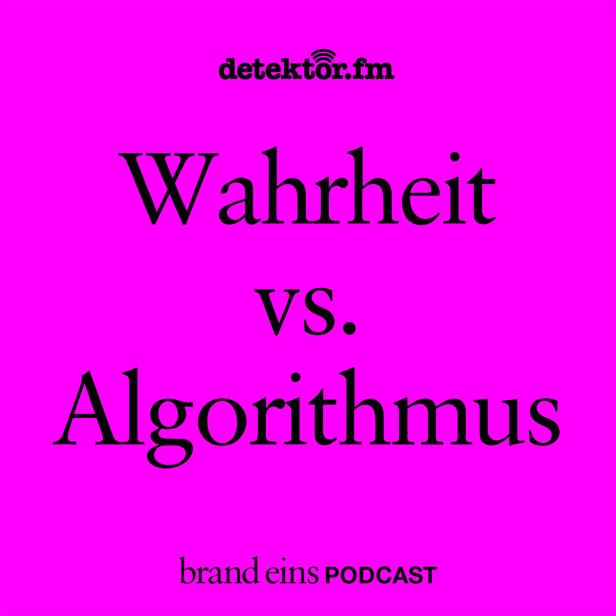 Volksverpetzer: Wahrheit vs. Algorithmus