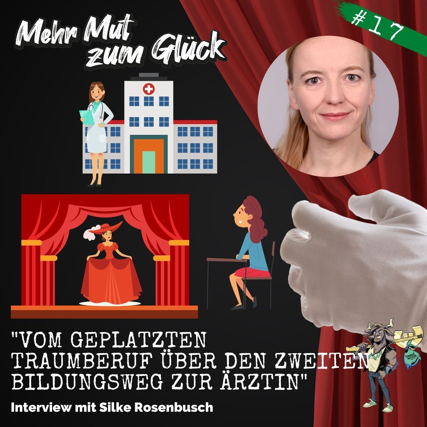 Vom geplatzten Schauspieltraum zur Ärztin: Silke Rosenbusch über Neuanfänge mit über 40