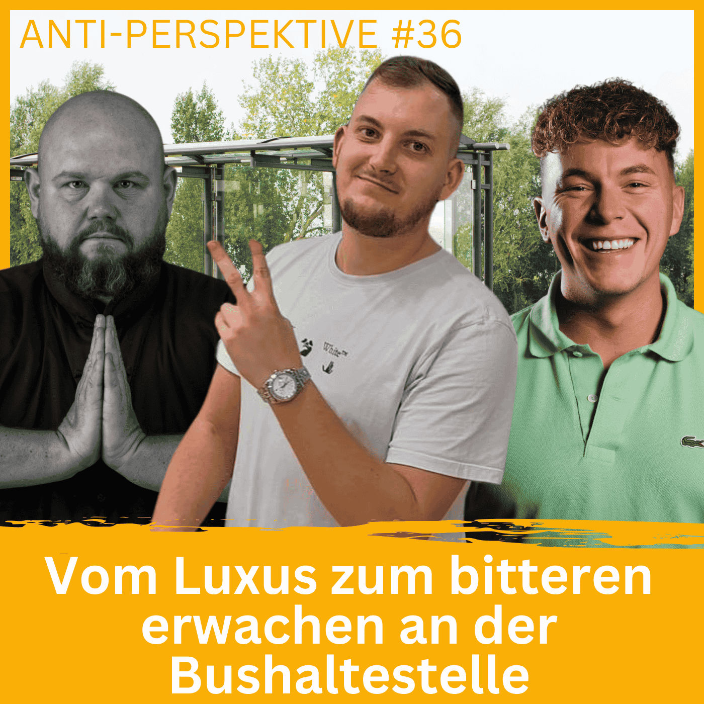 Vom Luxus zum bitteren erwachen an der Bushaltestelle - Dave Lichtenegger packt aus - ANTI - Perspektive #36