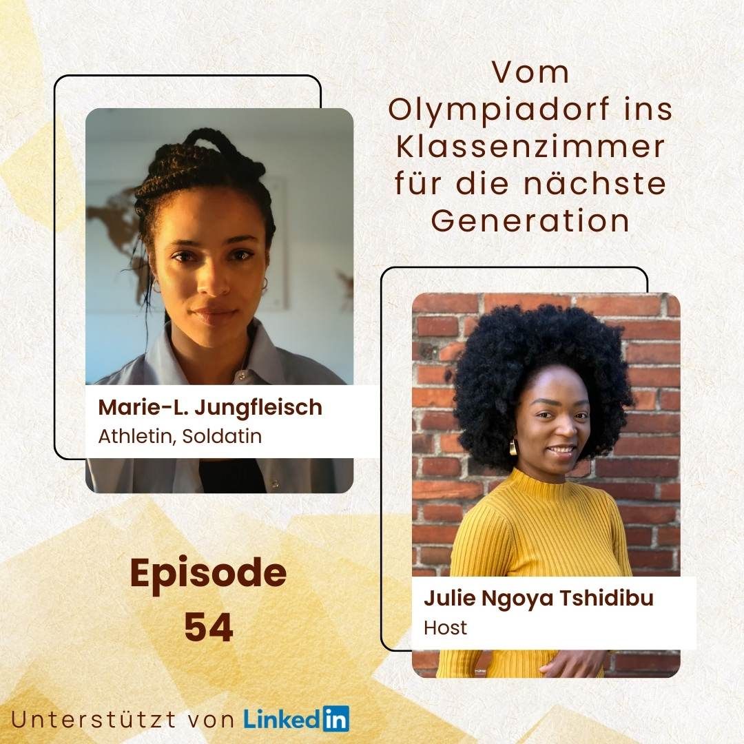 Vom Olympiadorf ins Klassenzimmer für die nächste Generation; mit Marie-Laurence Jungfleisch