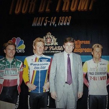 Vom Papst zur Tour-de Trump - der Präsident und der Radsport
