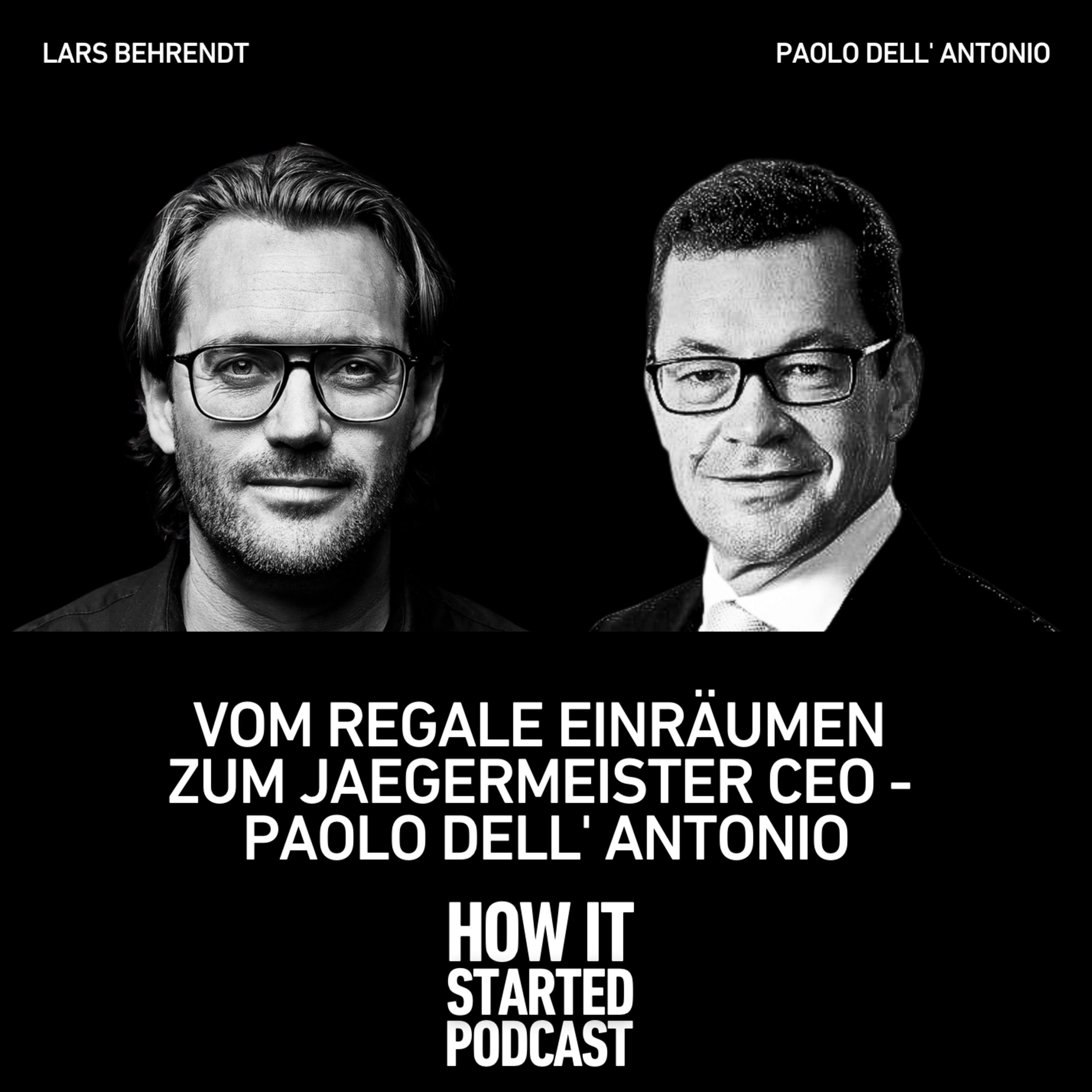 Vom Regale einräumen zum Jägermeister CEO - Paolo Dell Antonio