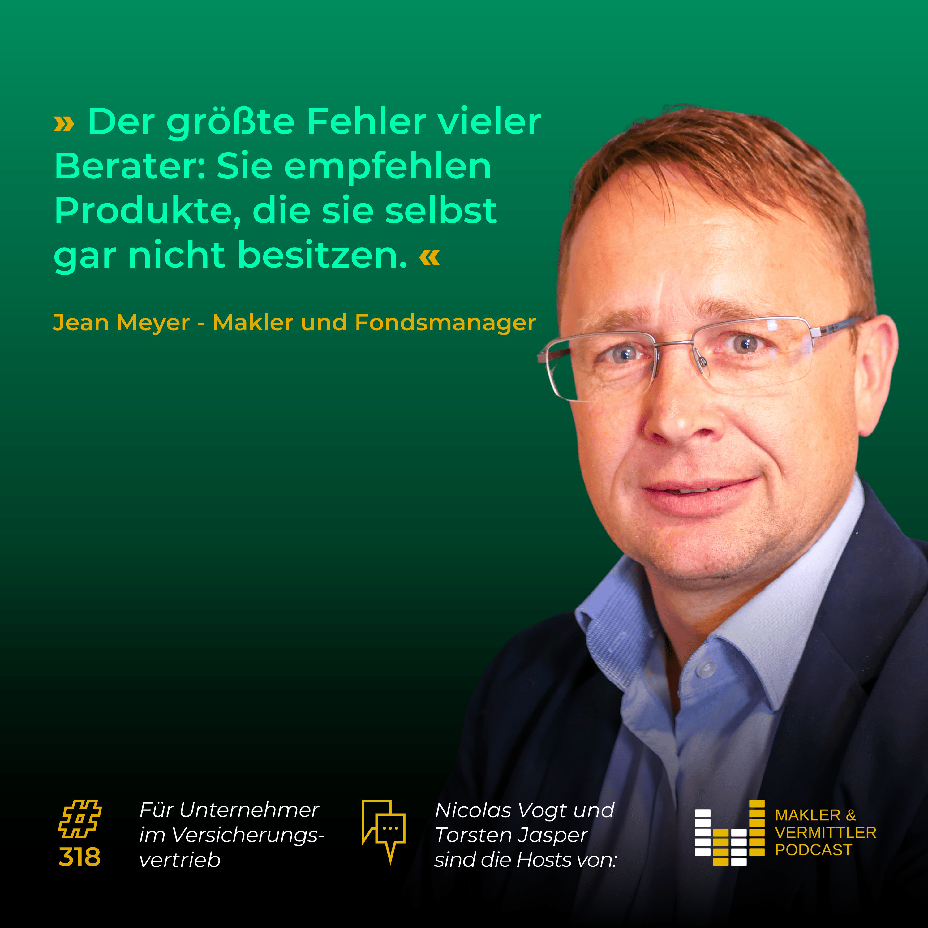 #318 Vom Sportler zum Fondsgründer: Investment-Impulse für Makler und Vermittler