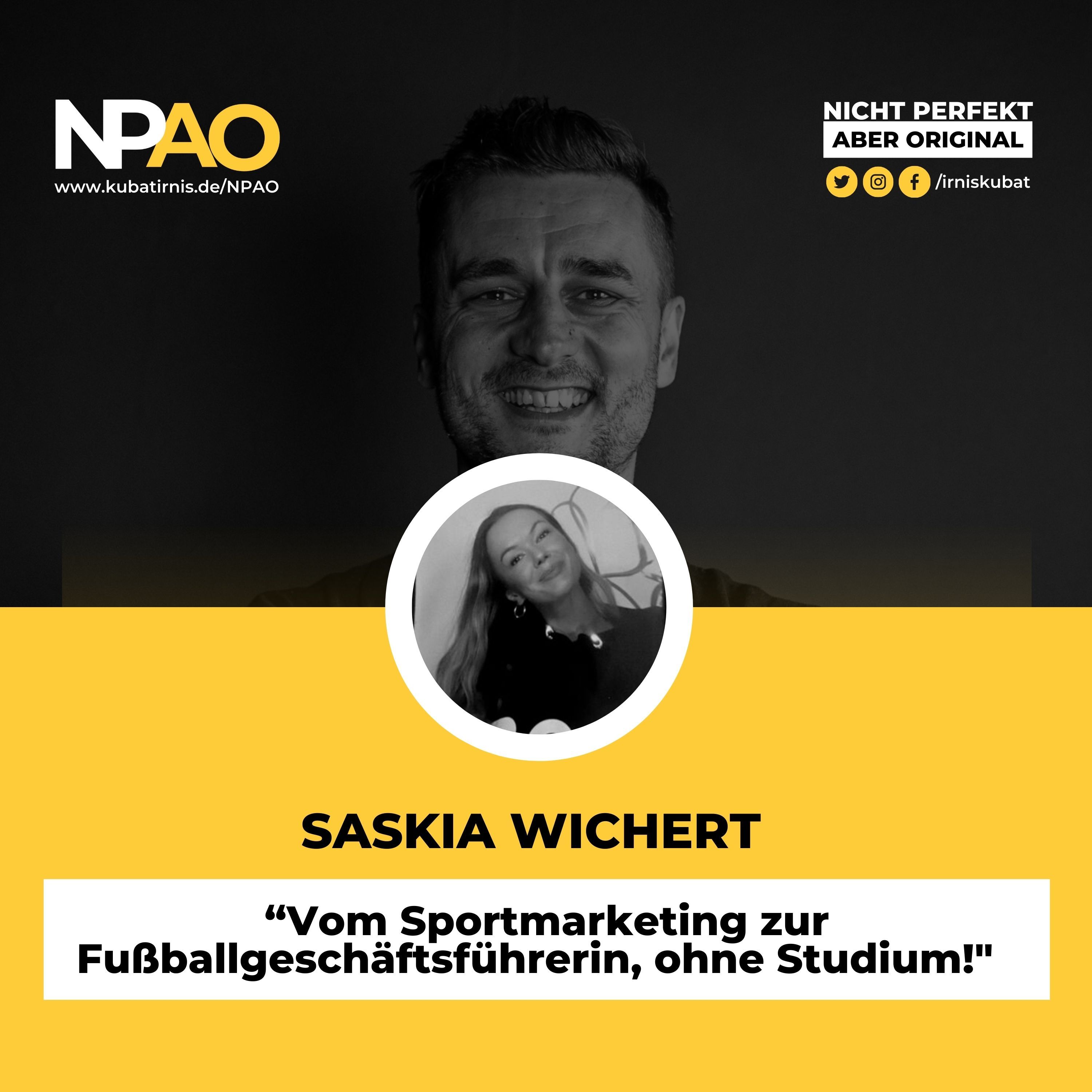 "Vom Sportmarketing zur Fußballgeschäftsführerin, ohne Studium!" #48 Saskia Wichert - MDO Tuerkiyemspor Berlin