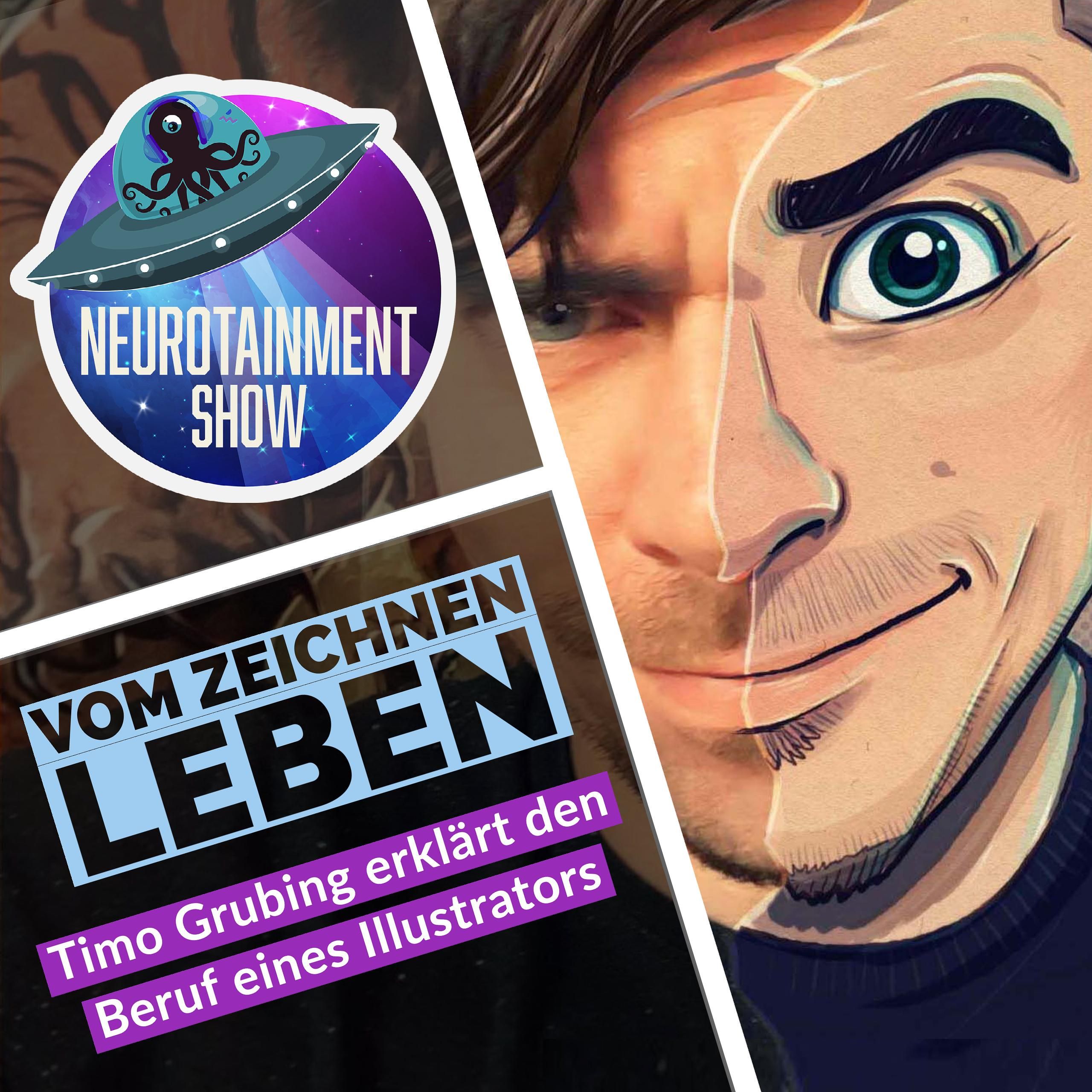 Vom Zeichnen leben - Timo Grubing erklärt den Beruf eines Illustrators
