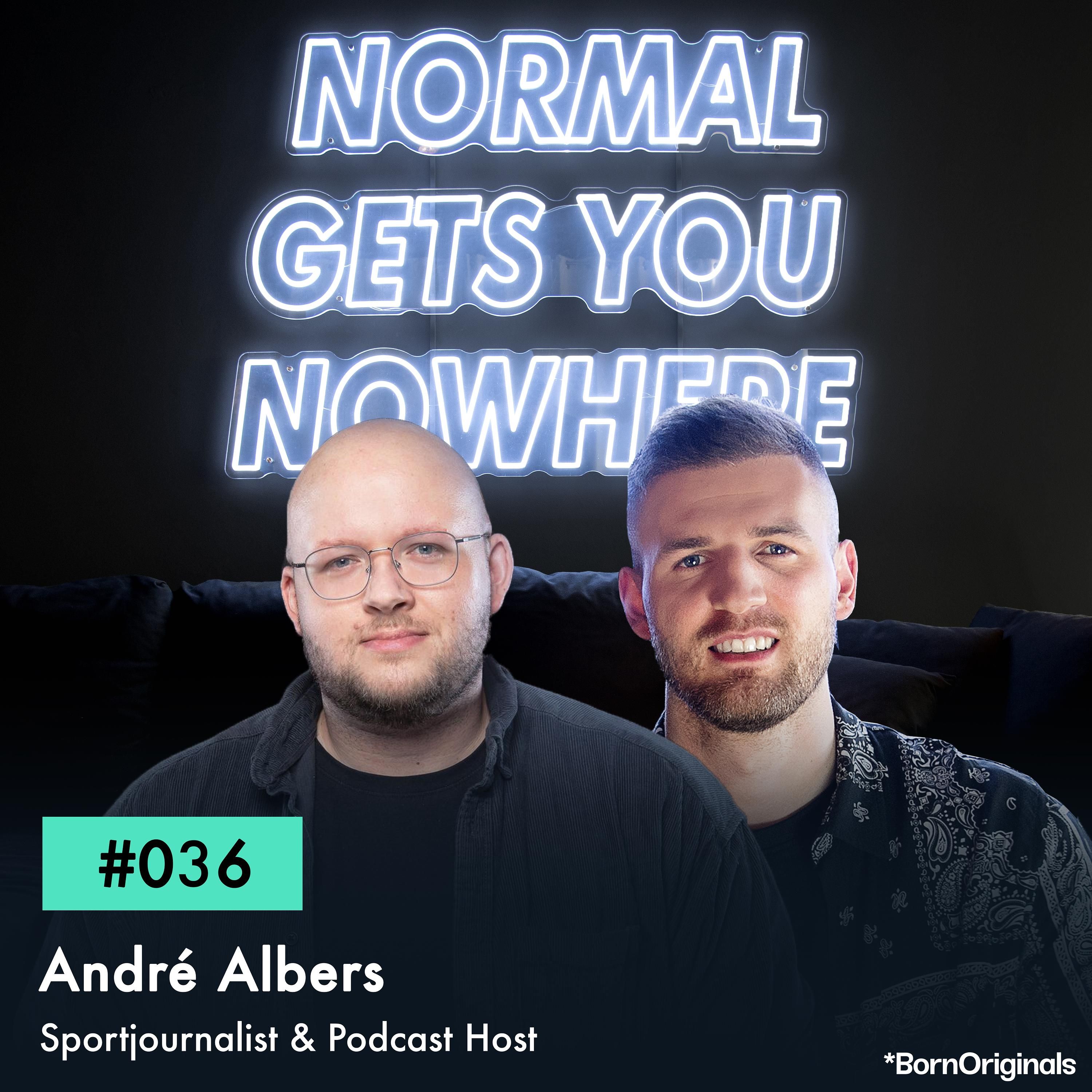Von 0 auf 100 den größten deutschsprachigen Fußball-Podcast aufgebaut! Folge #036 mit André Albers von "Stammplatz"