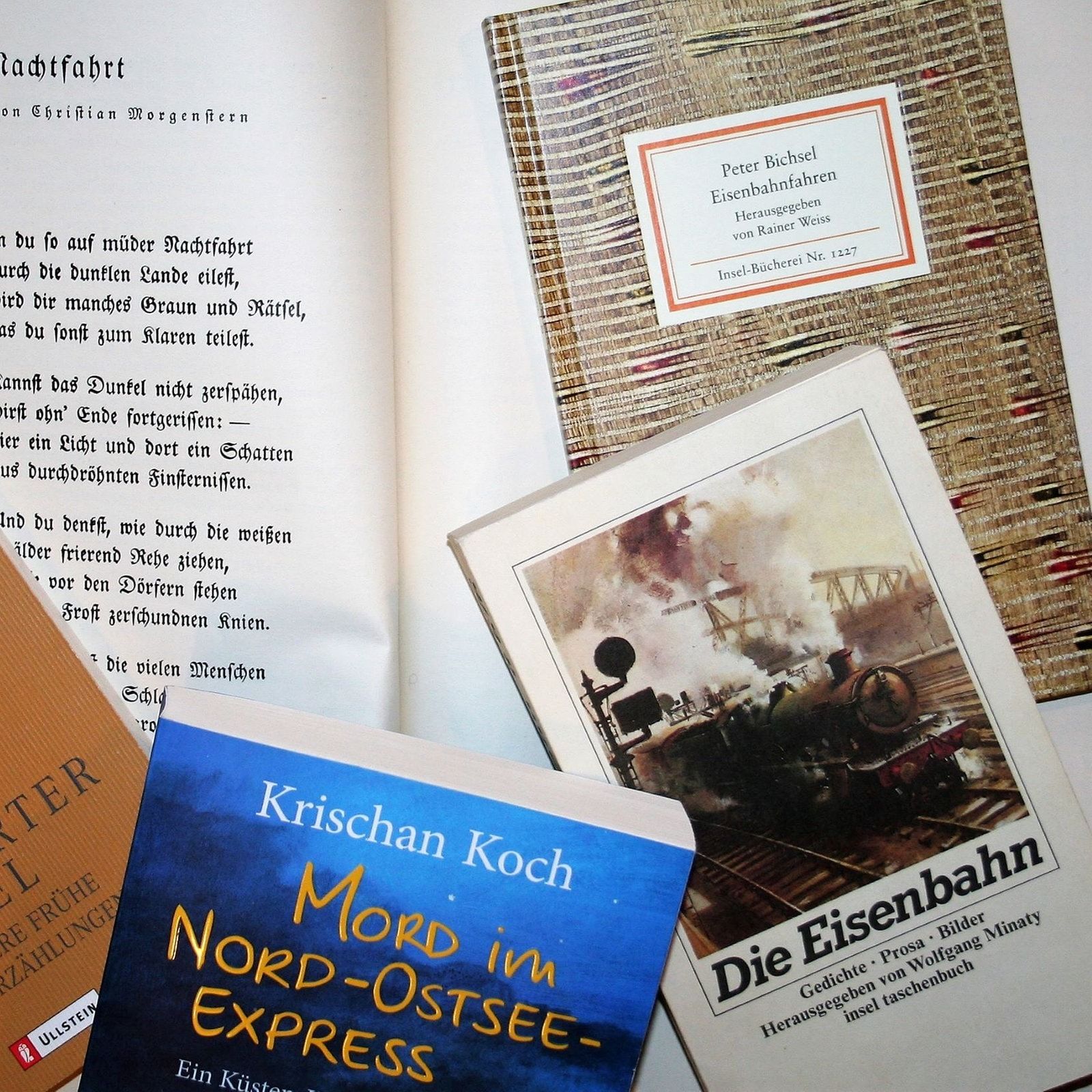 Von Dampfrössern und heulenden Ungeheuern - Eisenbahnen in der Literatur