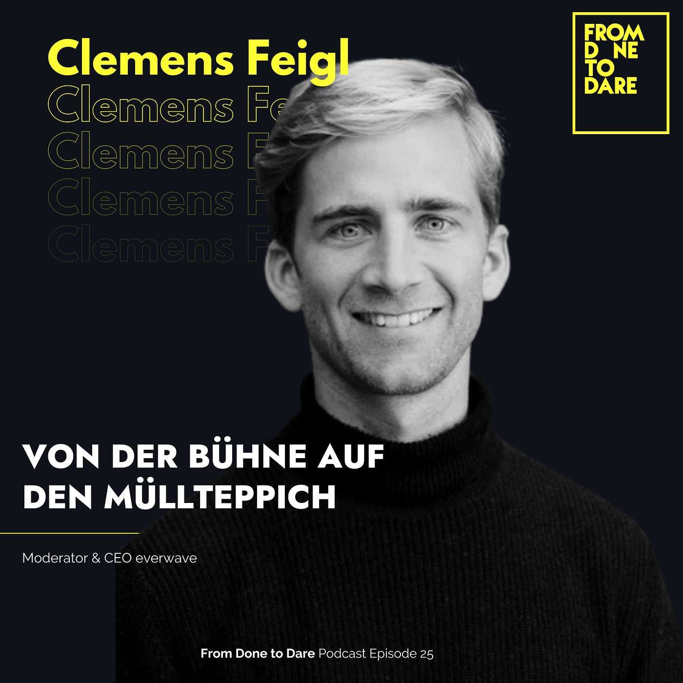 Von der Bühne auf den Müllteppich | Clemens Feigl