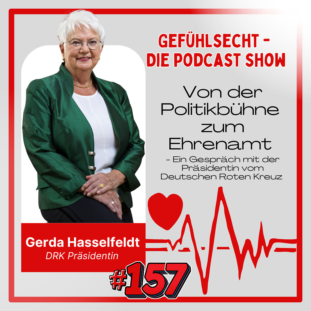 Von der Politikbühne zum Ehrenamt: Ein Gespräch mit der Präsidentin des Deutschen Roten Kreuzes - Episode 157