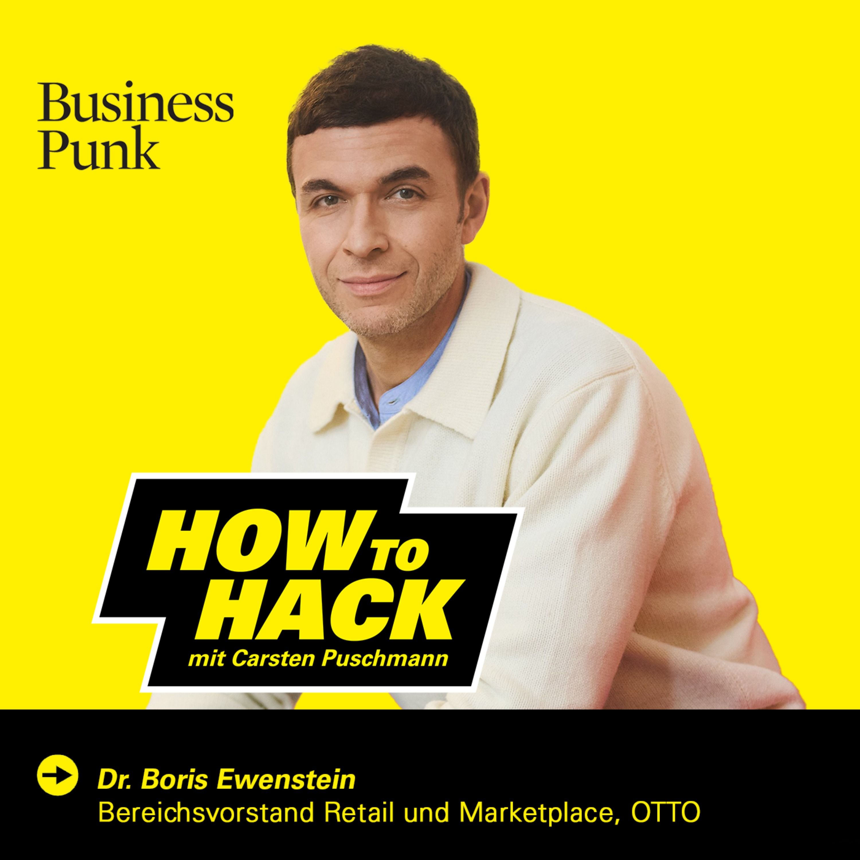 Von MTV über McKinsey und Zalando zum KI-Pionier: Wie Dr. Boris Ewenstein OTTO in die nächste Dekade führt