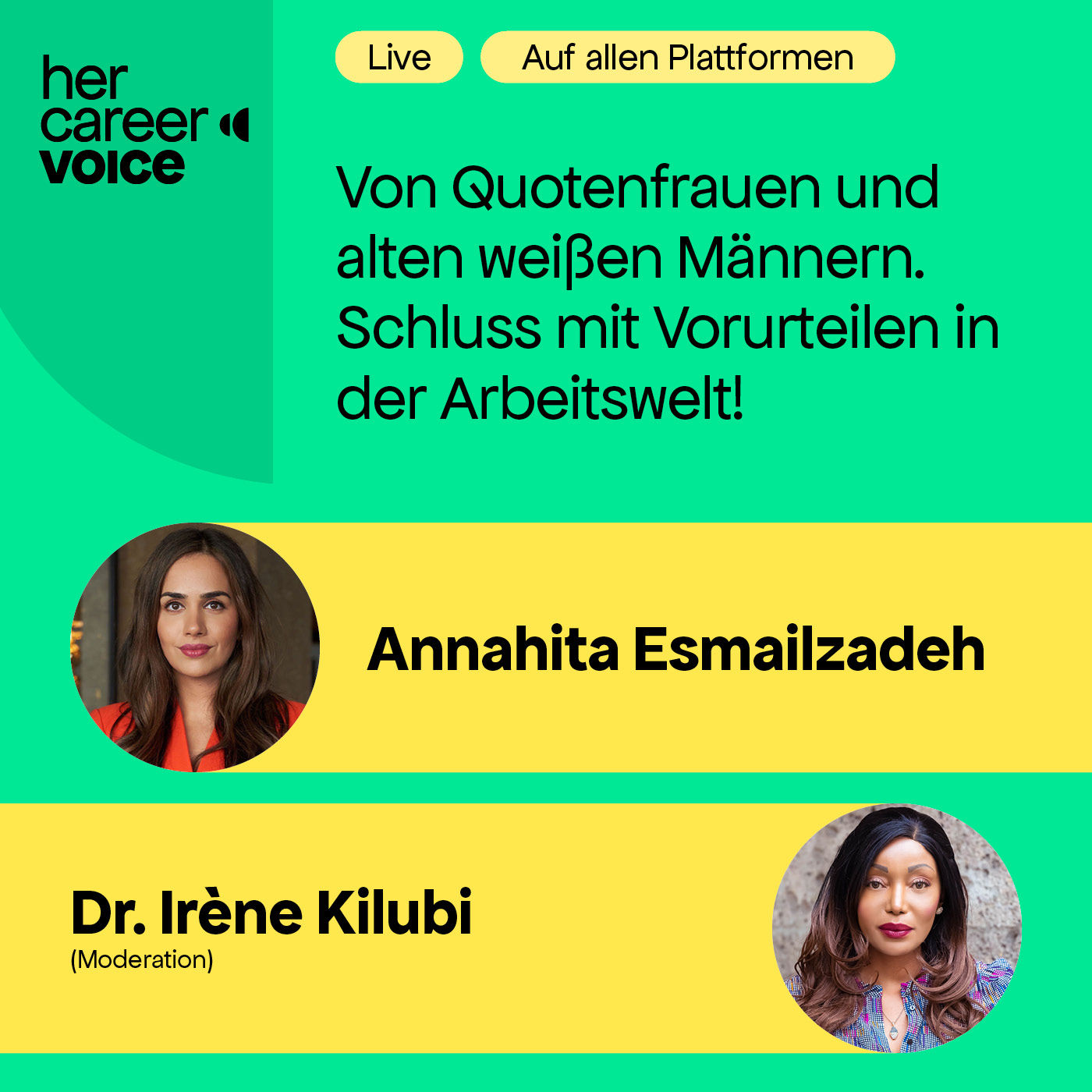 Von Quotenfrauen und alten weißen Männern. Schluss mit Vorurteilen in der Arbeitswelt!