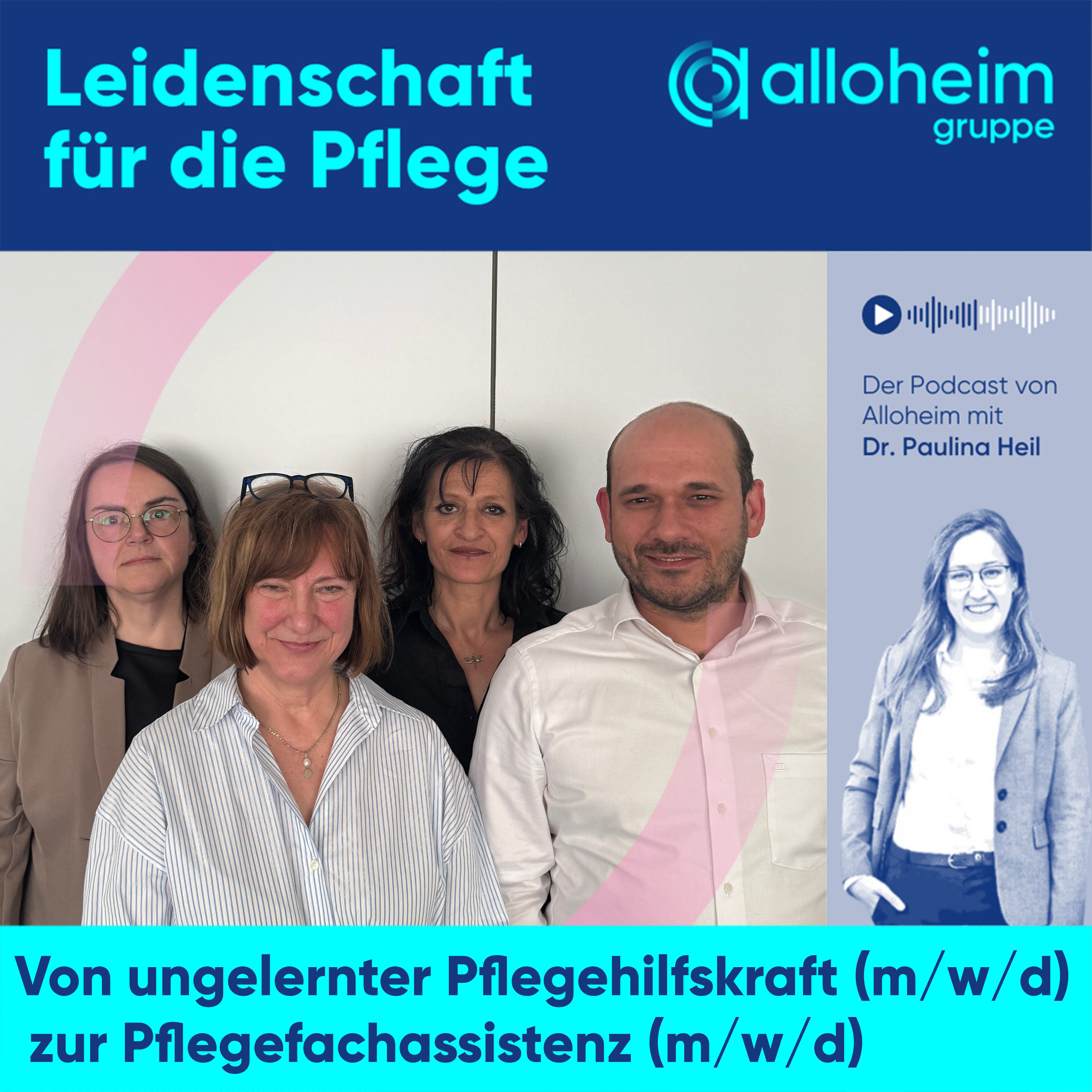 Von ungelernter Pflegehilfskraft (m/w/d) zur Pflegefachassistenz (m/w/d)