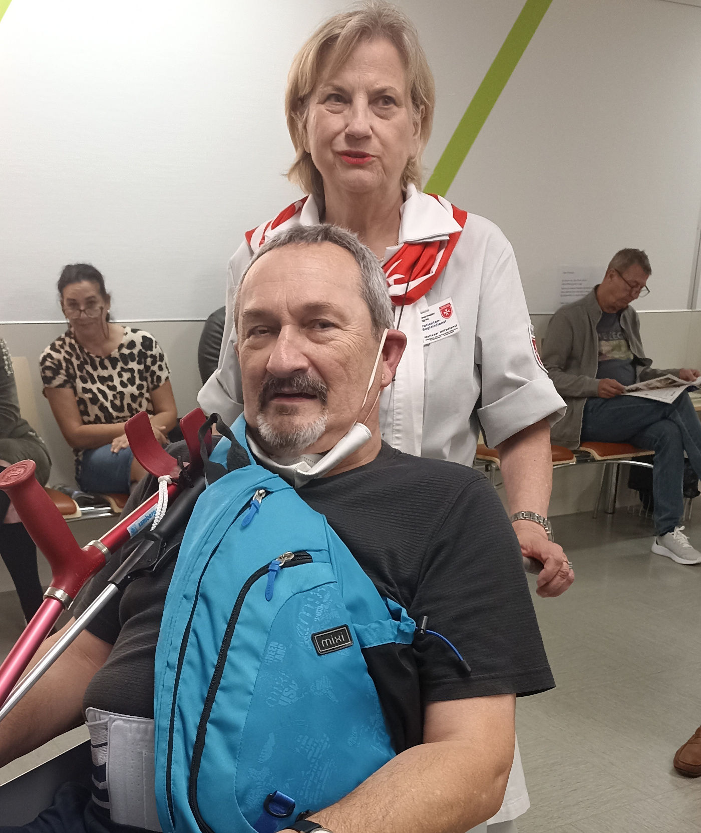 Vor Ort beim Malteser Patienten-Begleitdienst im Klinikum Großhadern