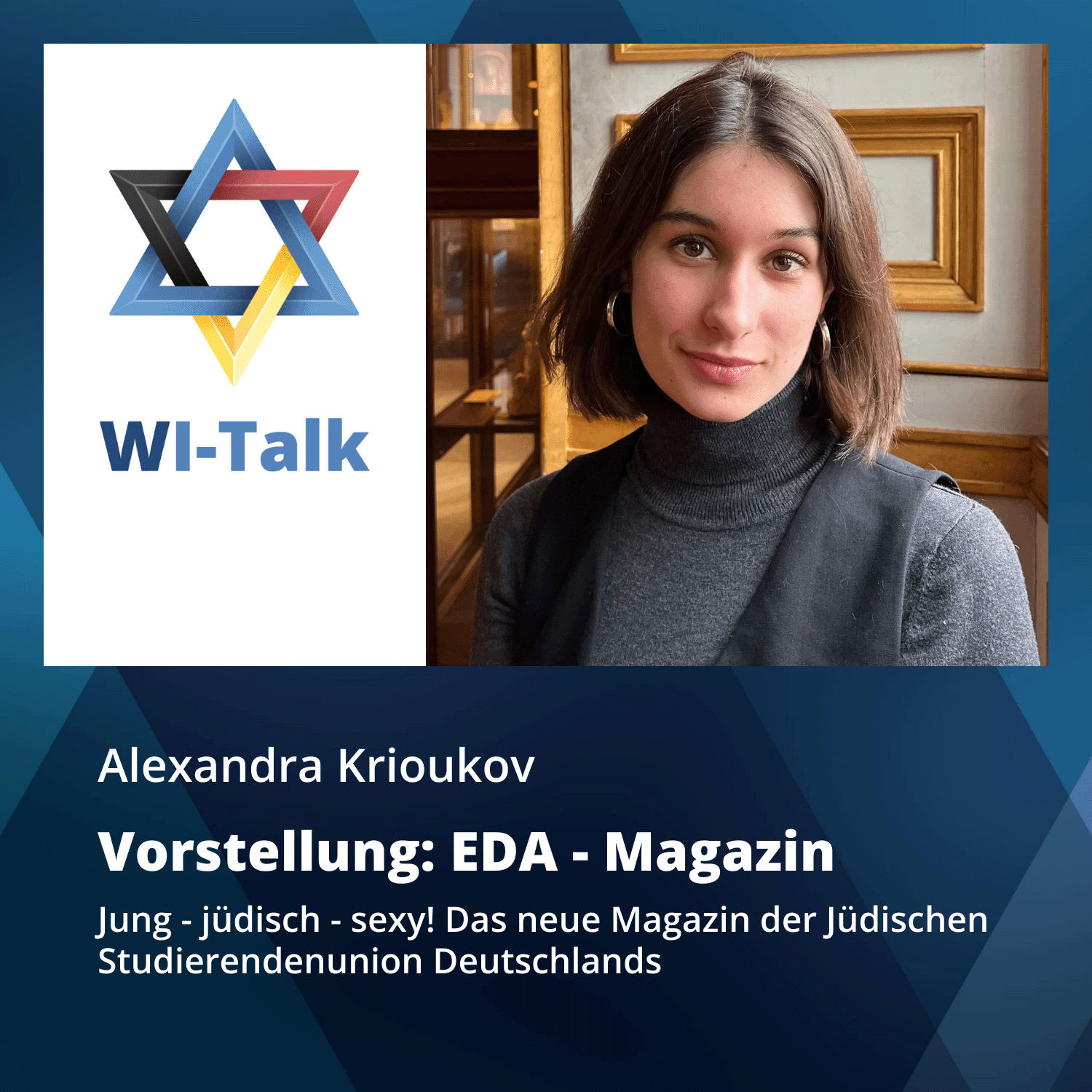 Vorstellung: EDA - Magazin. Jung-jüdisch-sexy! Das neue Magazin der JSUD.