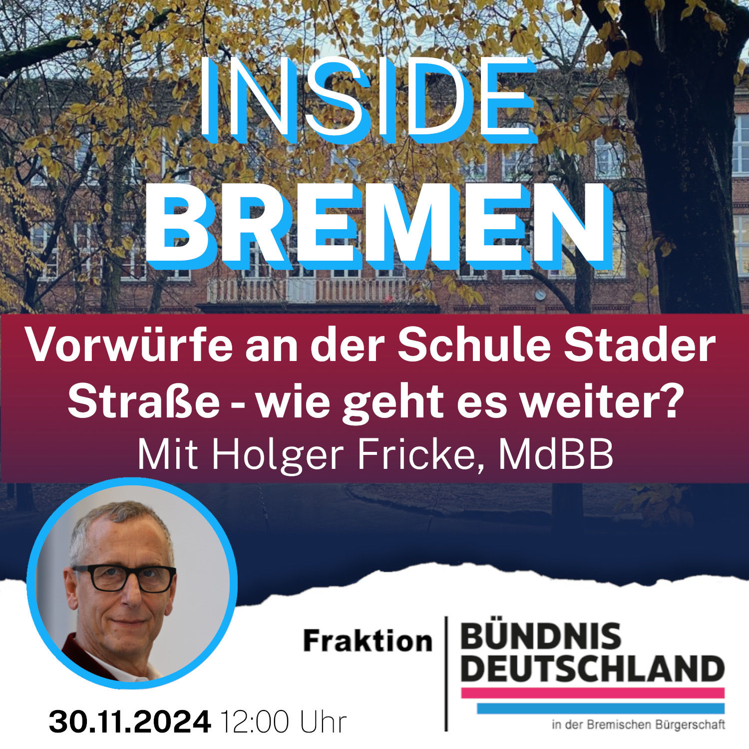 Vorwürfe an der Schule Stader Straße - wie geht es weiter?