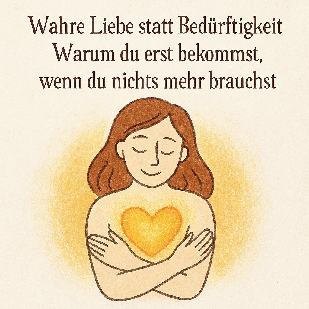 Wahre Liebe statt Bedürftigkeit – Warum du erst bekommst, wenn du nichts mehr brauchst