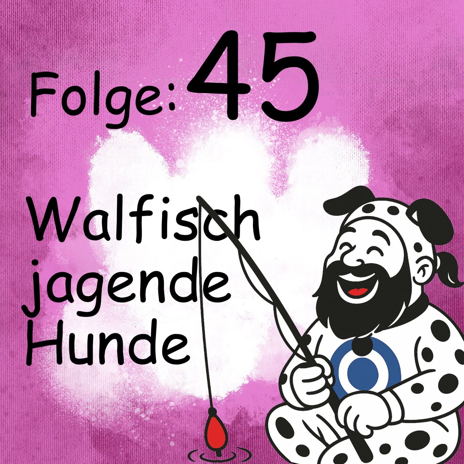 Walfisch jagende Hunde