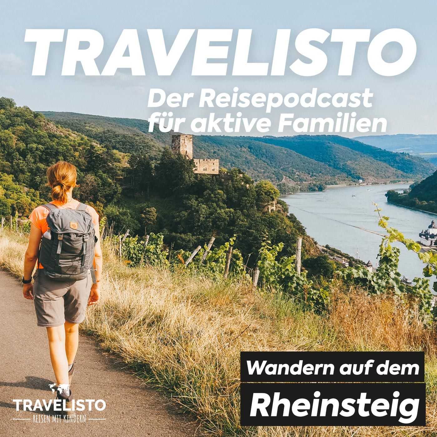 Wandern auf dem Rheinsteig (und Wander-Erlebnisse mit und ohne Kinder und Esel)