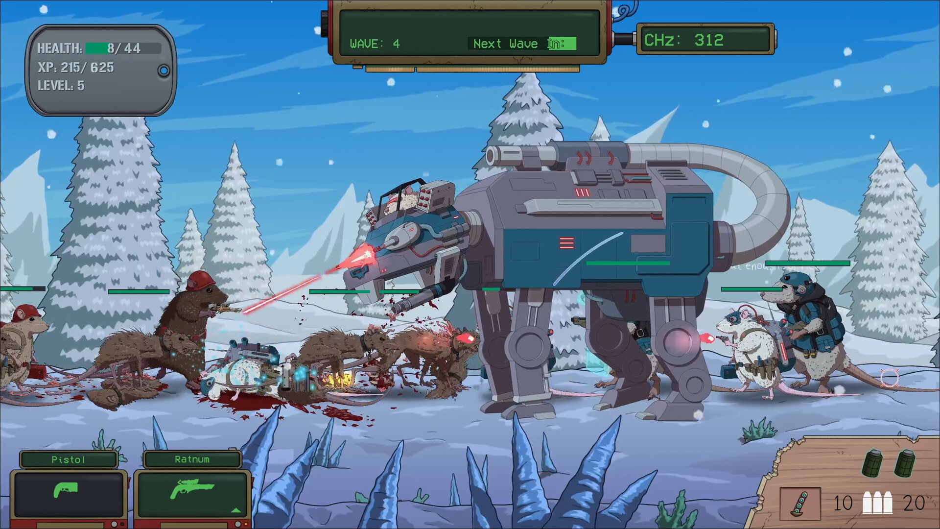 War Rats: The Rat em Up Test