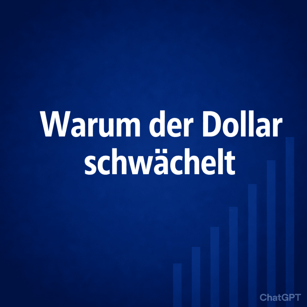 Warum der Dollar schwächelt und was das für Dein Depot bedeutet #141