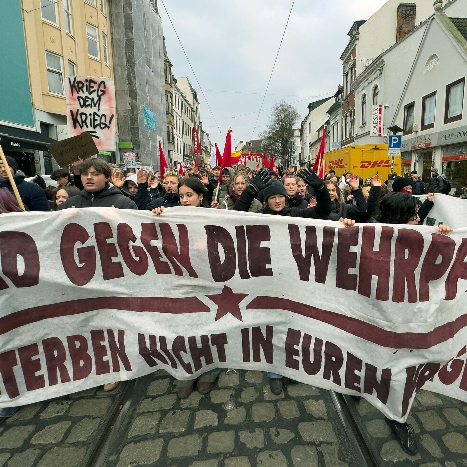 Warum Schüler gegen die Wehrpflicht streiken