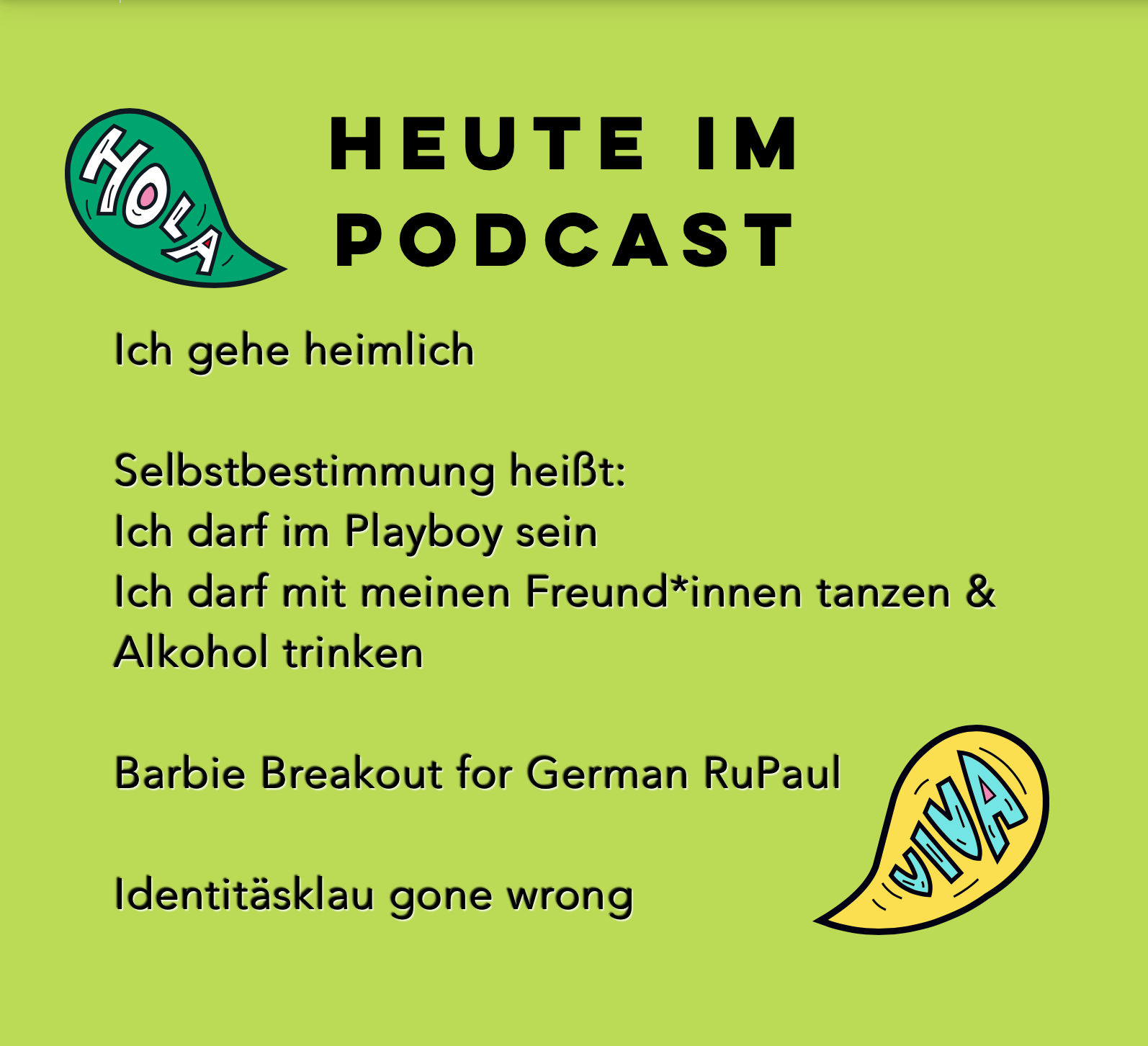 Warum Selbstbestimmung wichtig ist und ein Fakeprofil dir nicht hilft um den Club unangesagt zu verlassen.