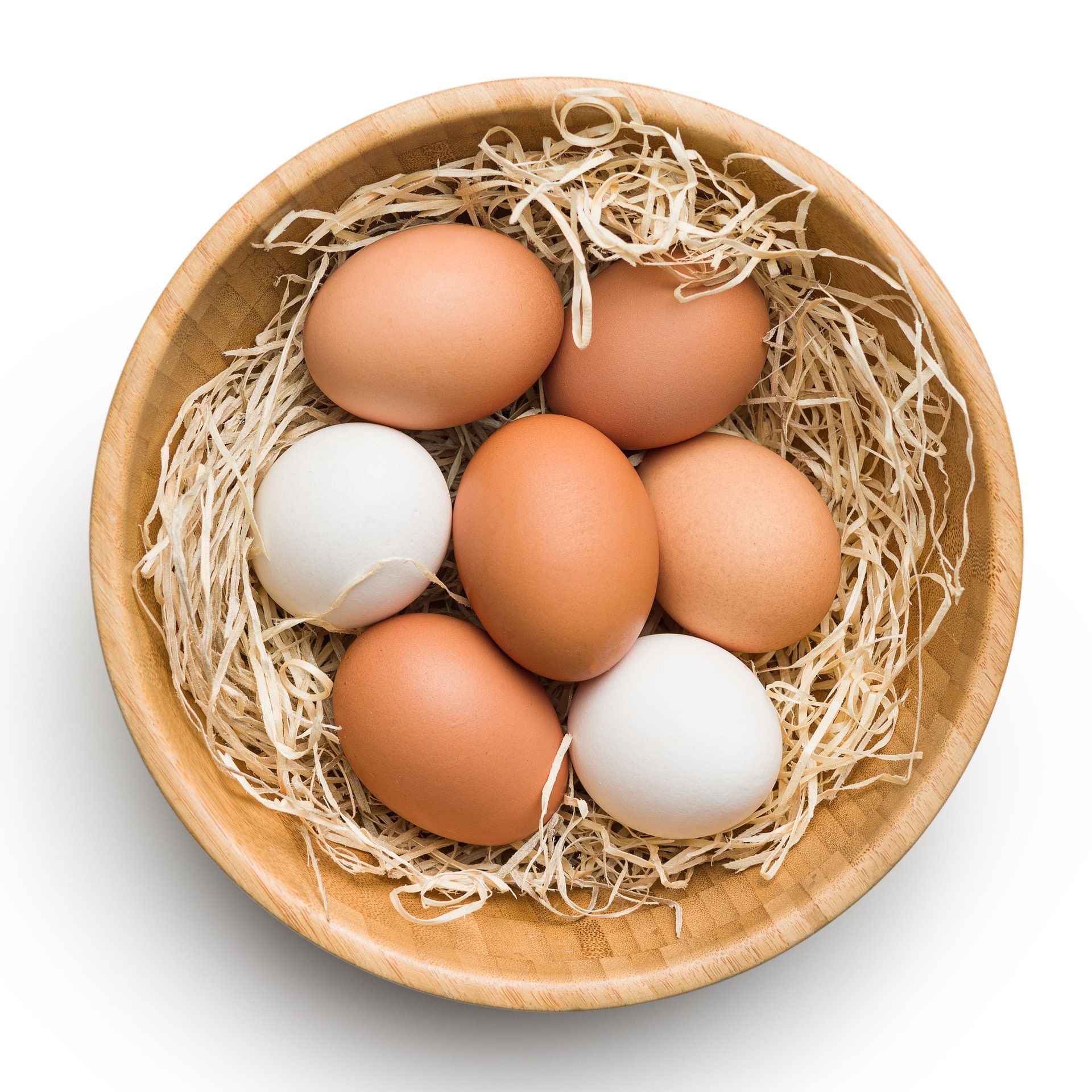 Warum sind Eier mal braun und mal weiß?