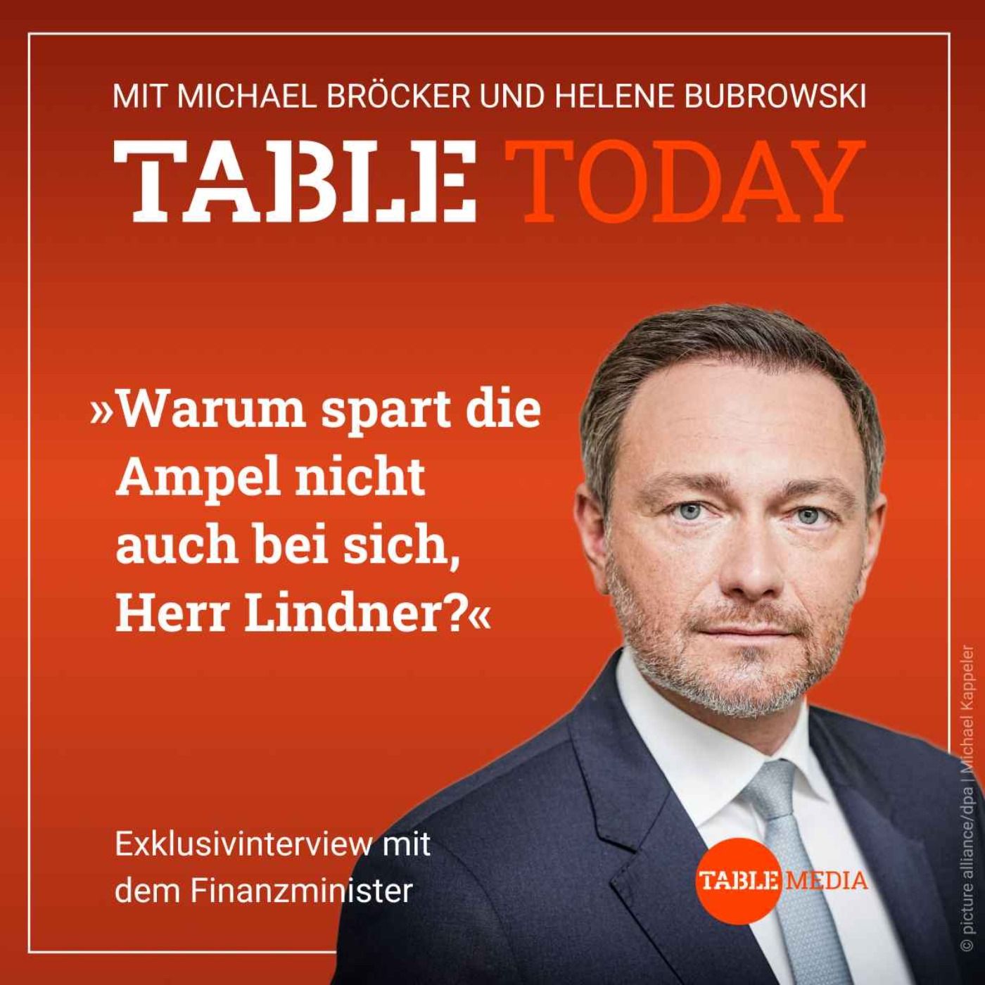 Warum spart die Ampel nicht auch bei sich, Herr Lindner?