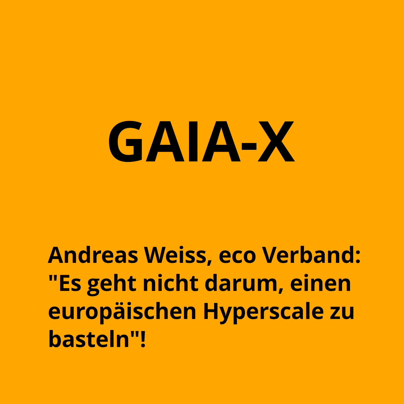 Warum wir eine europäische Cloud brauchen und wie diese aussehen kann