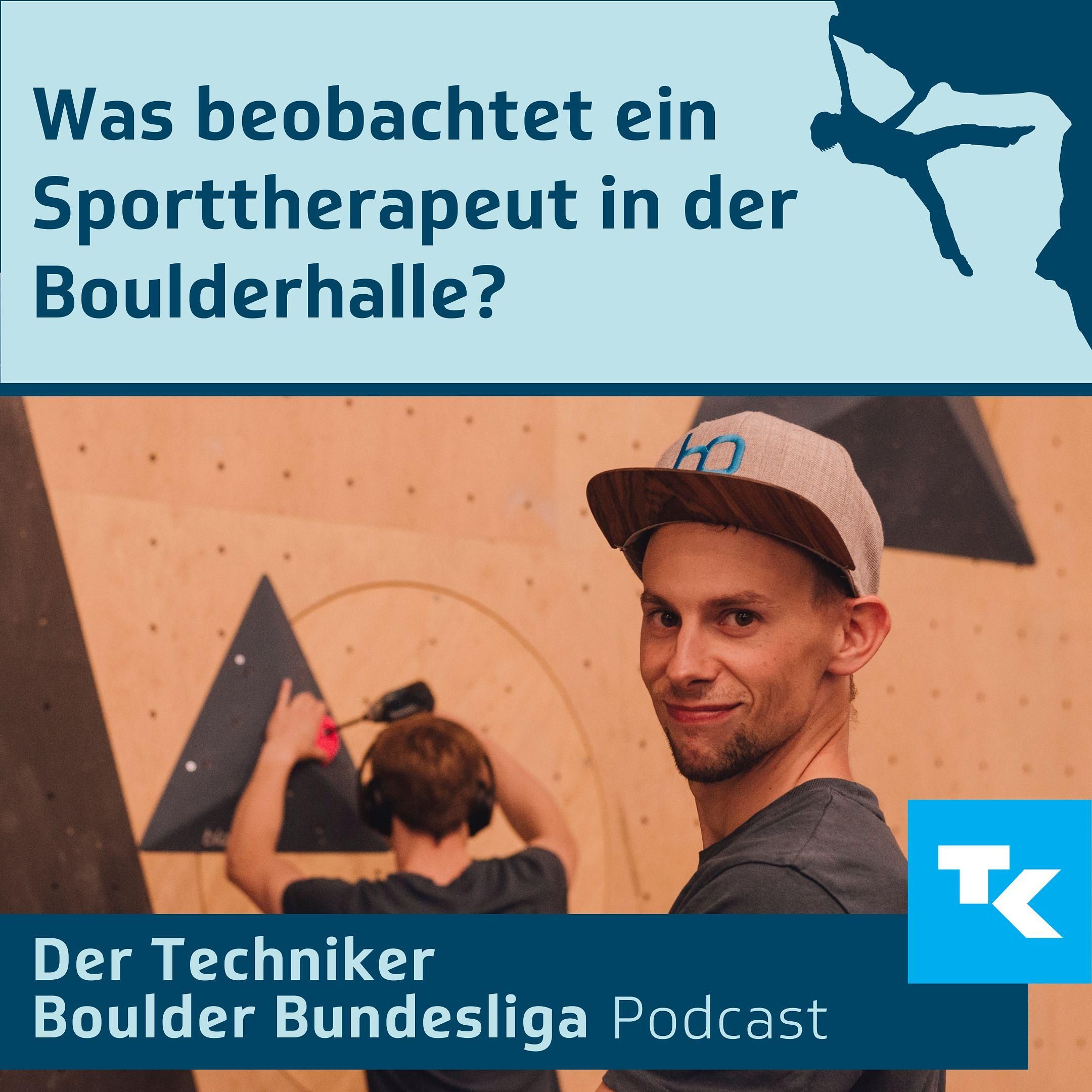 Was beobachtet ein Sporttherapeut in der Boulderhalle?