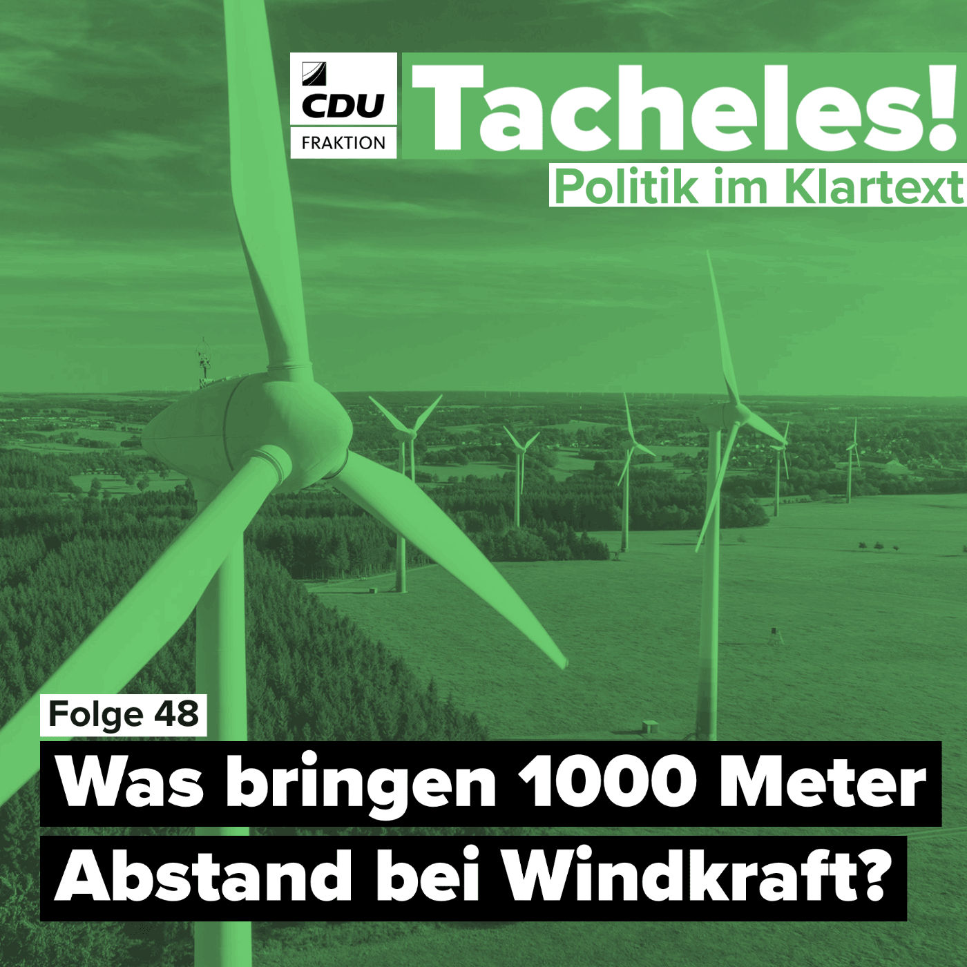 Was bringen 1000 Meter Abstand bei Windkraft