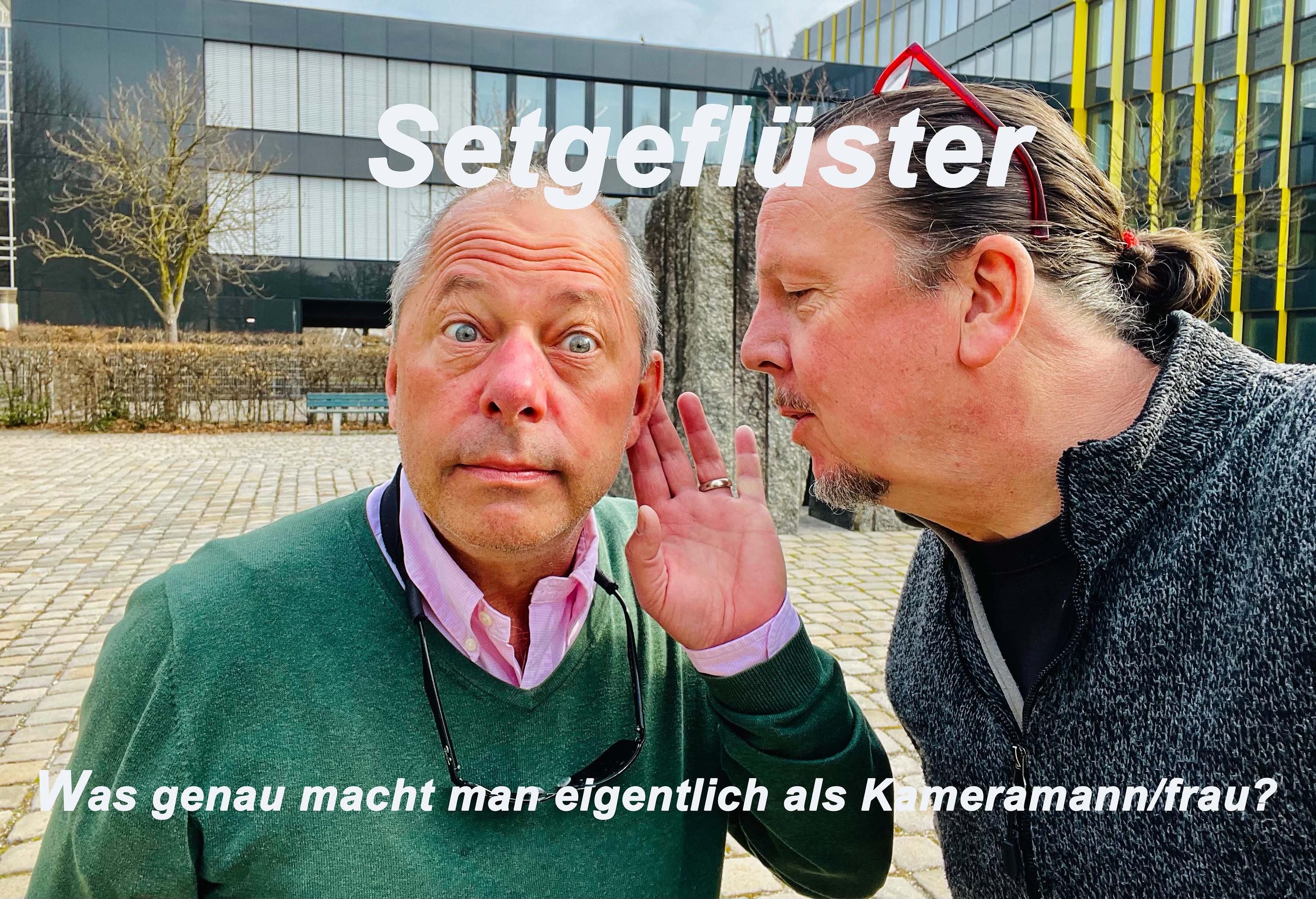 Was genau macht man eigentlich als Kamerafrau / Kameramann?