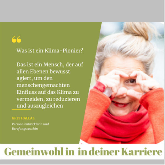 Was ist ein Klima-Pionier (Klima-Pionierin)