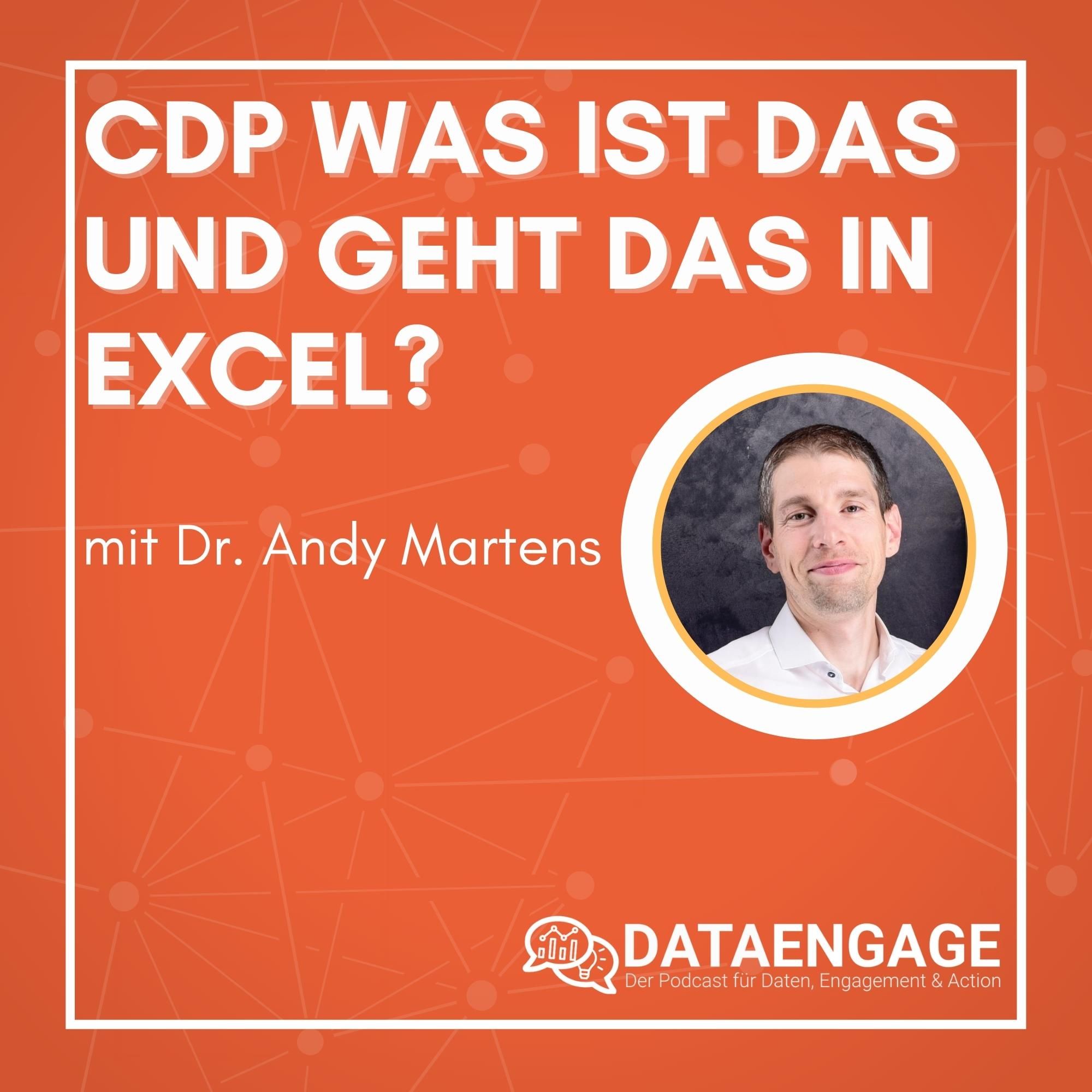 Was ist eine Customer Data Platform und geht das in Excel? - mit Dr Andy Martens