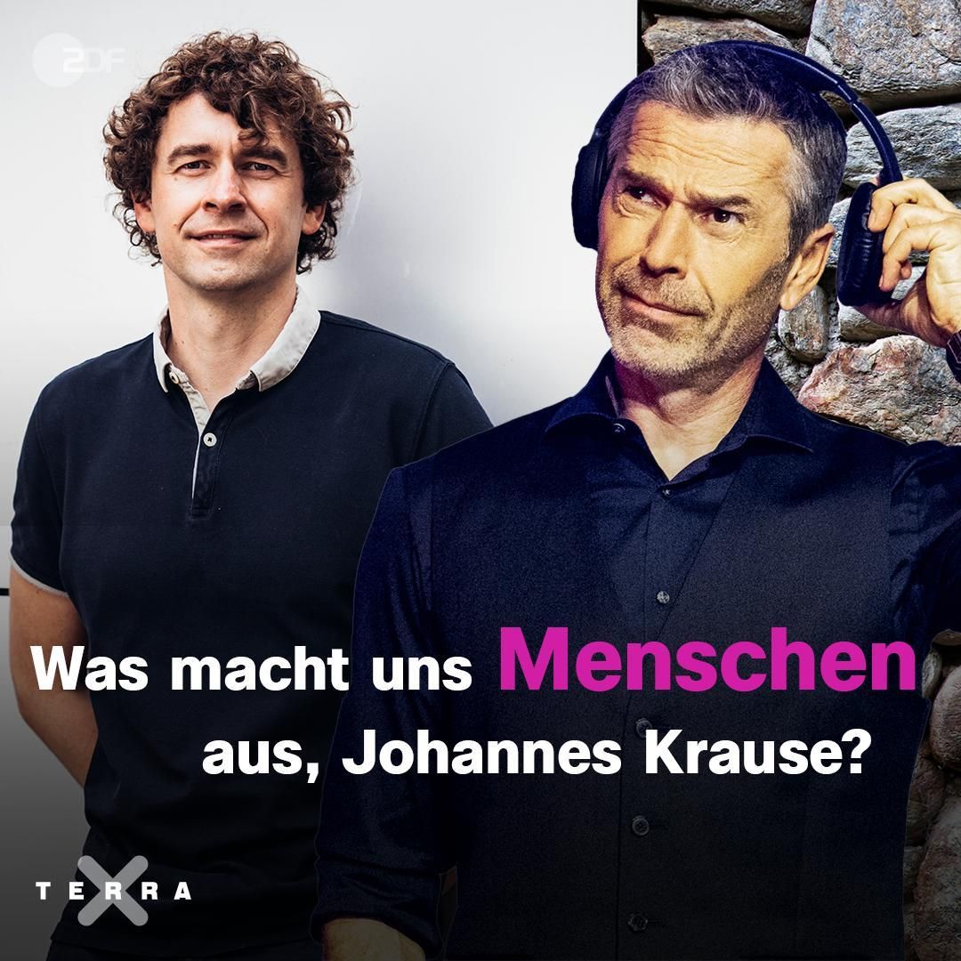 Was macht uns Menschen aus, Johannes Krause?