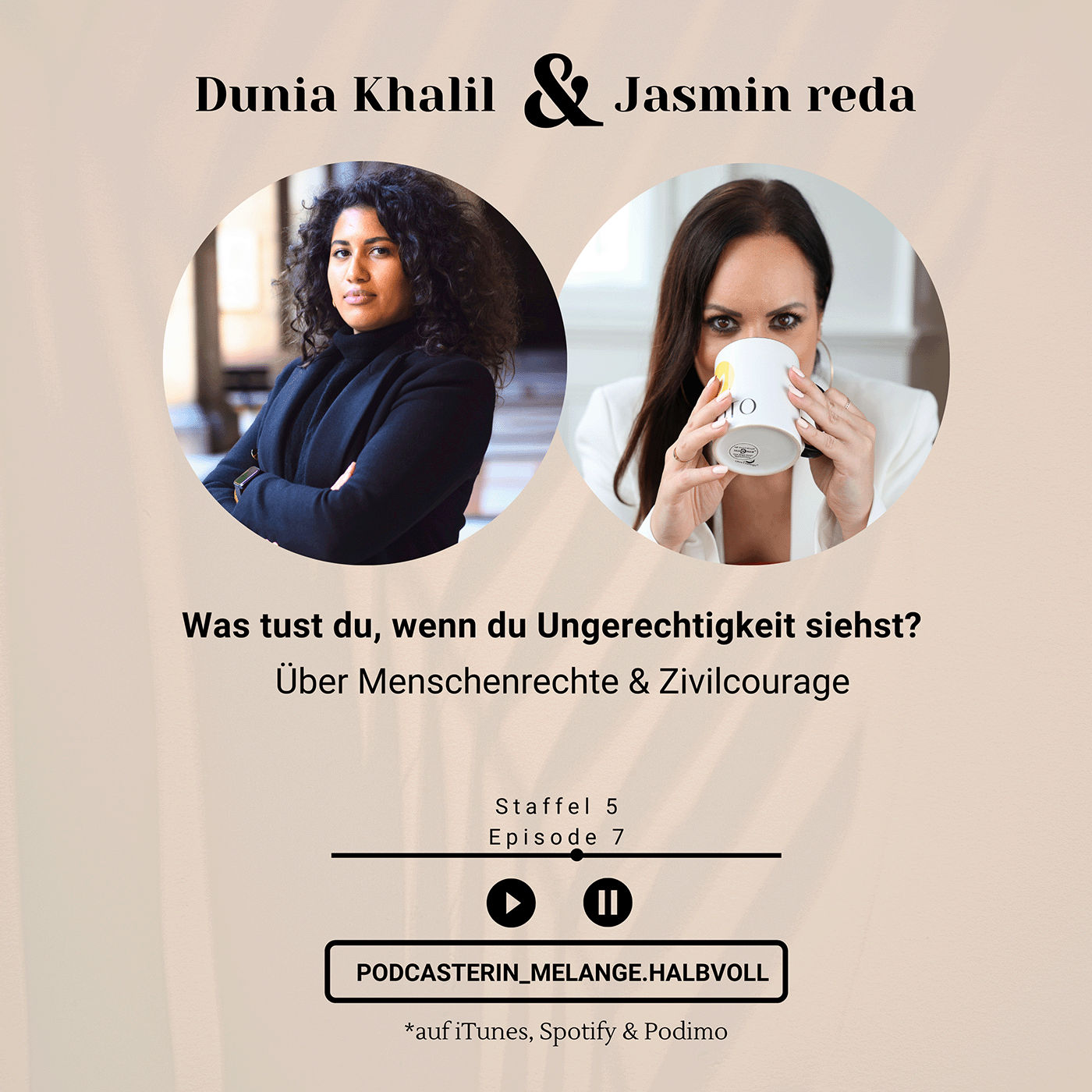 Was tust du, wenn du Ungerechtigkeit siehst? Über Menschenrechte & Zivilcourage mit Dunia