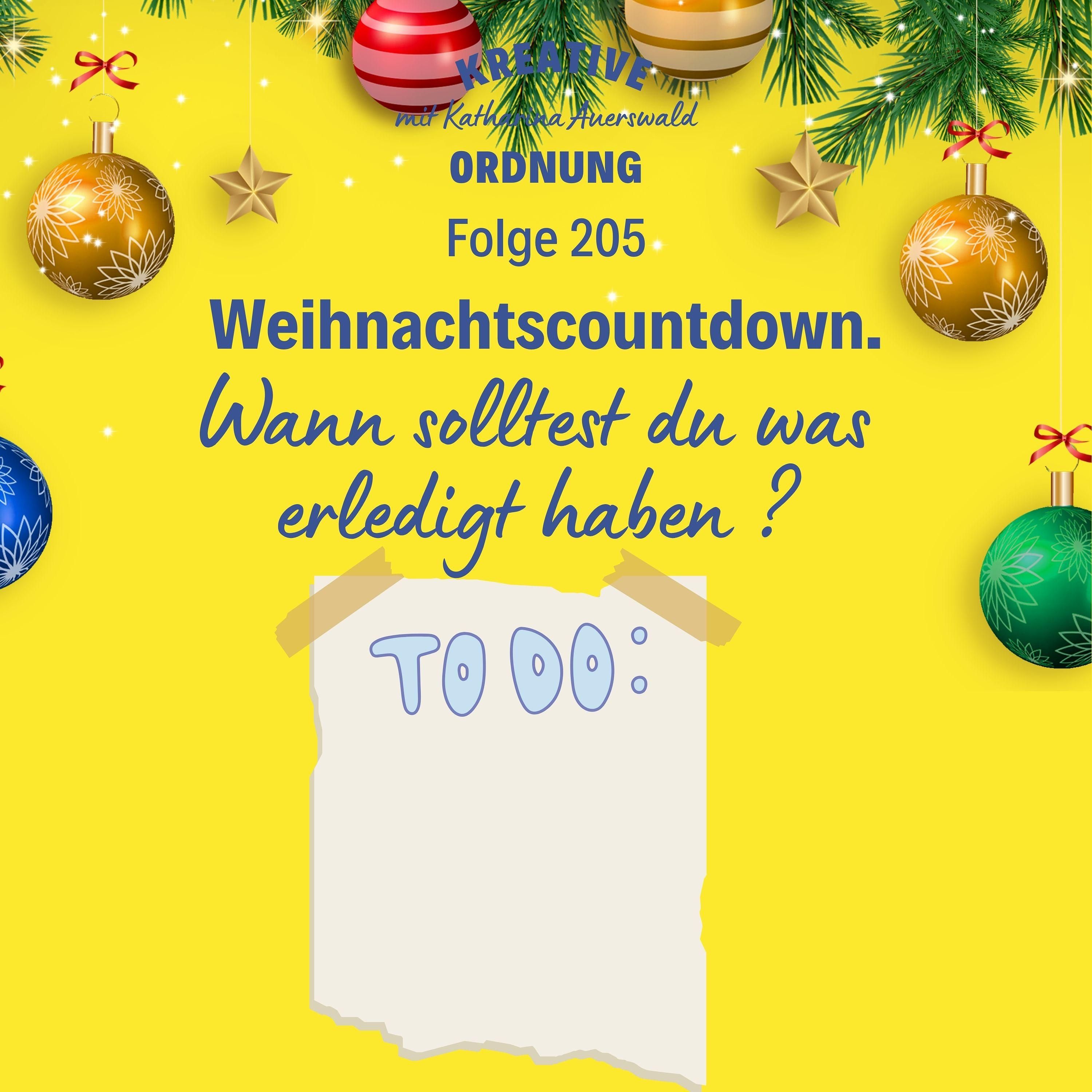 Weihnachtscountdown (Episode 205)