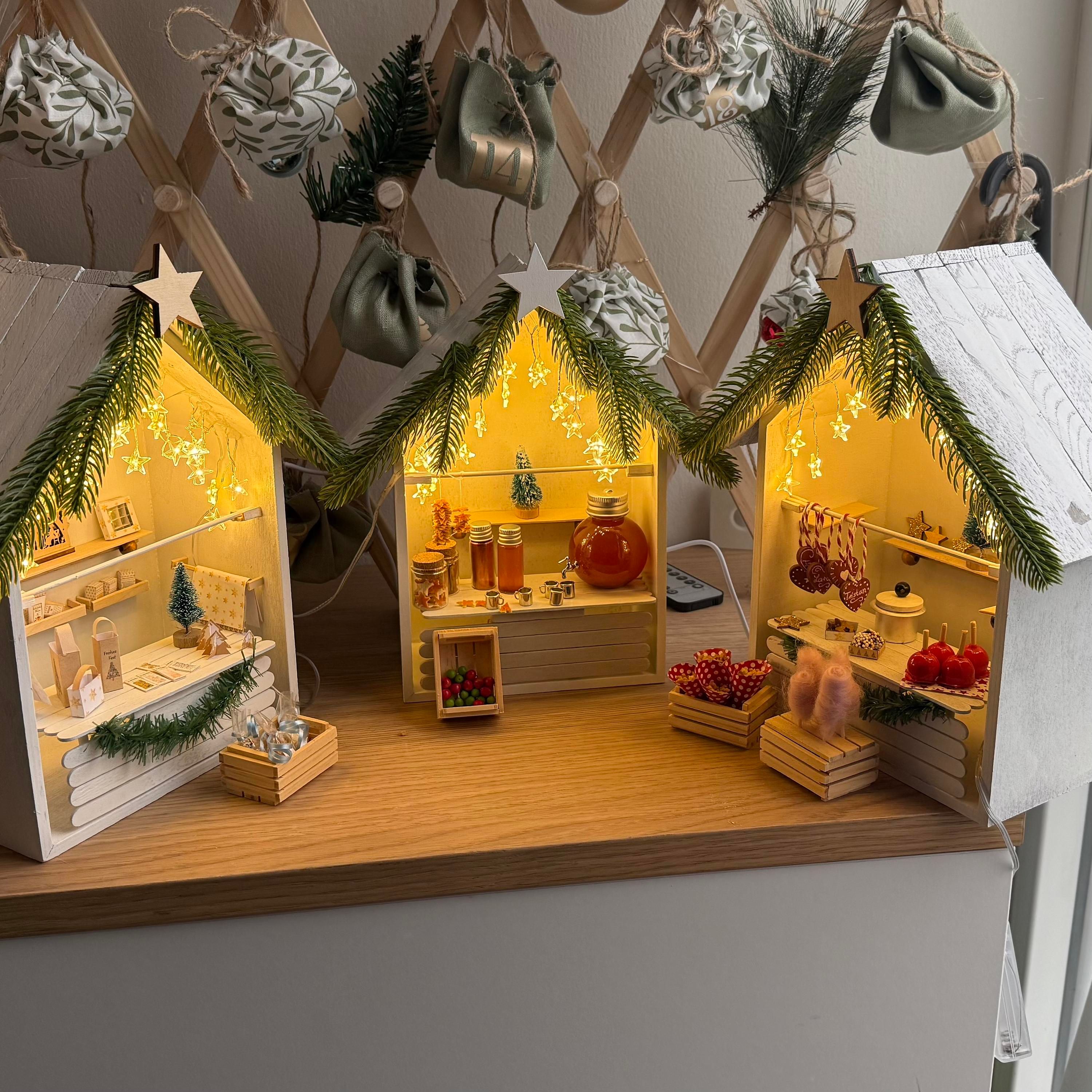Weihnachtsmarkt zu Hause und magischer Kinderpunsch