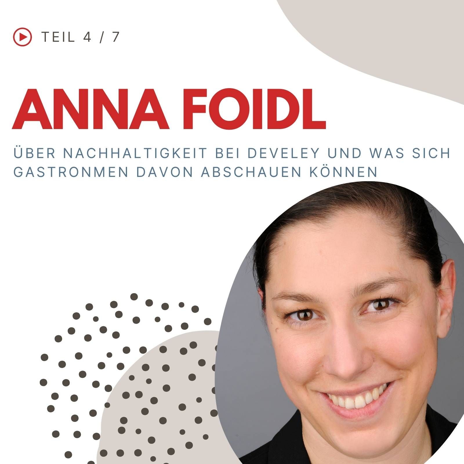 Weltfrauenwoche 4/7 - Anna Foidl: warum Gastronomen über den Tellerrand schauen sollten