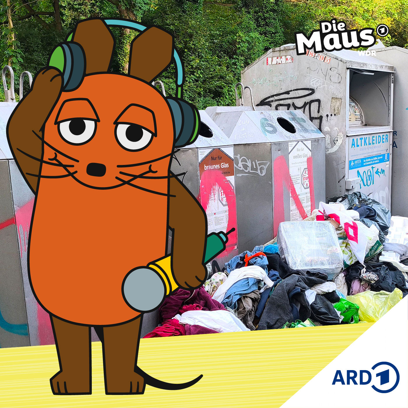 Weniger Container für alte Klamotten