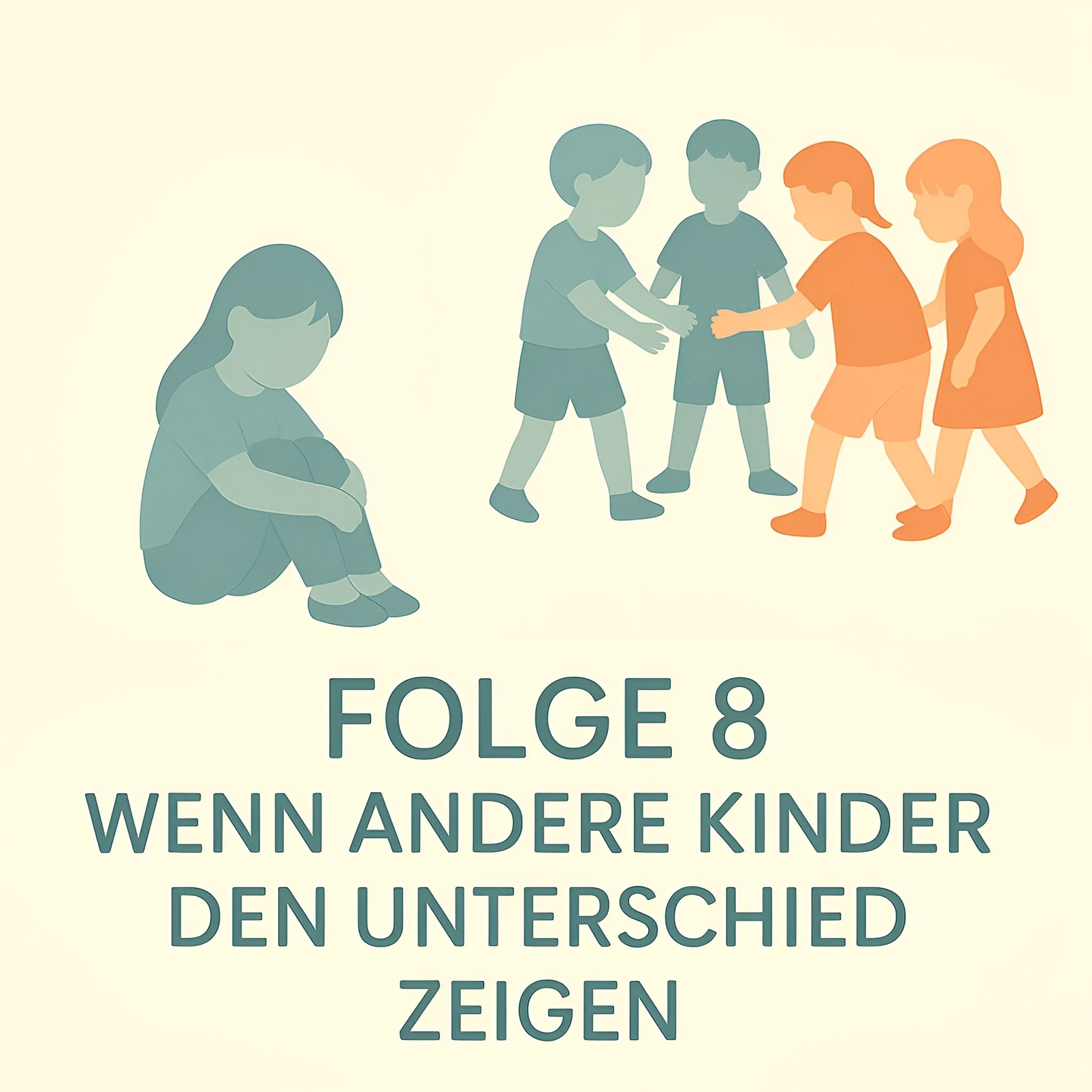 Wenn andere Kinder den Unterschied zeigen
