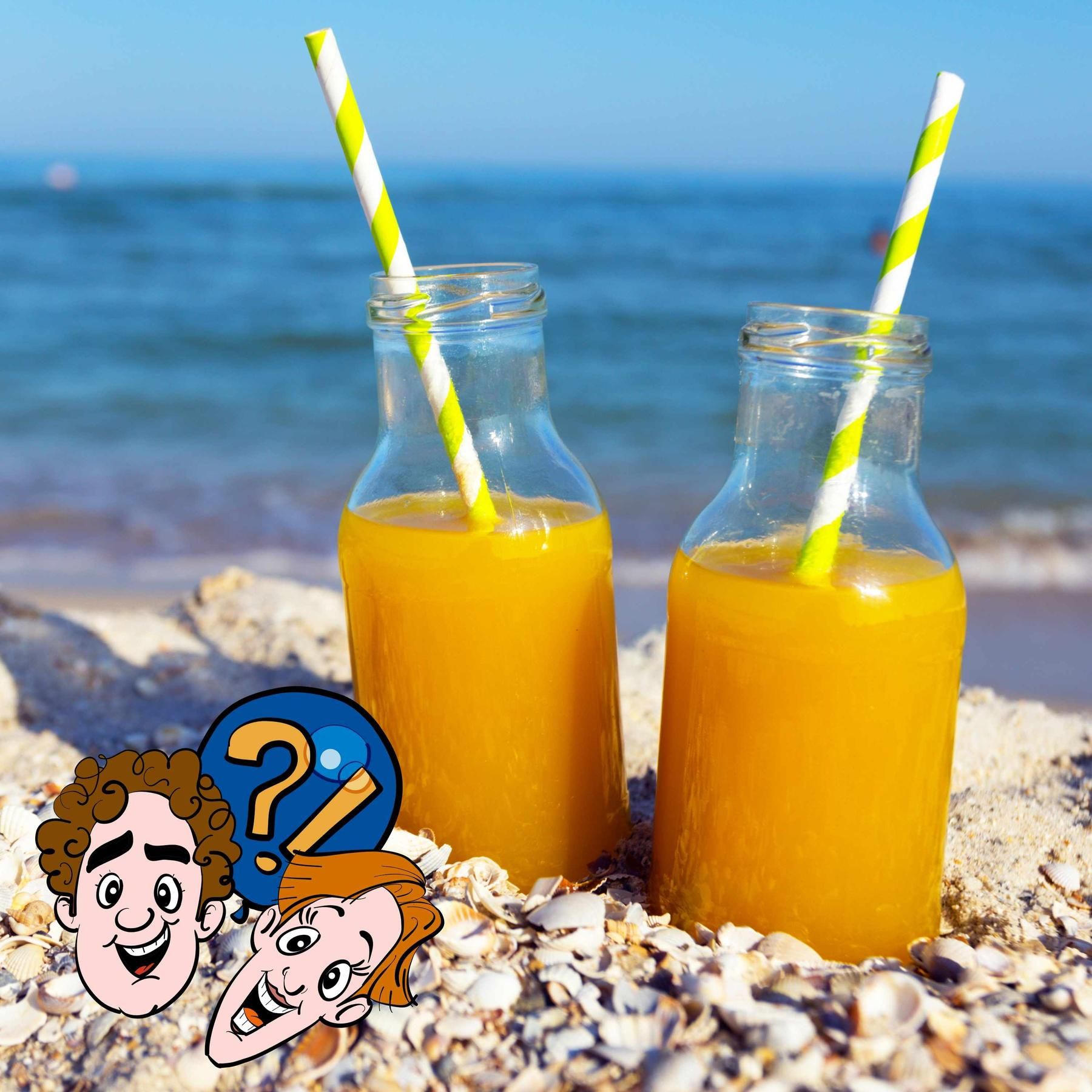 Wenn das Meer aus Orangensaft wäre, würde es dann Orangensaft regnen?