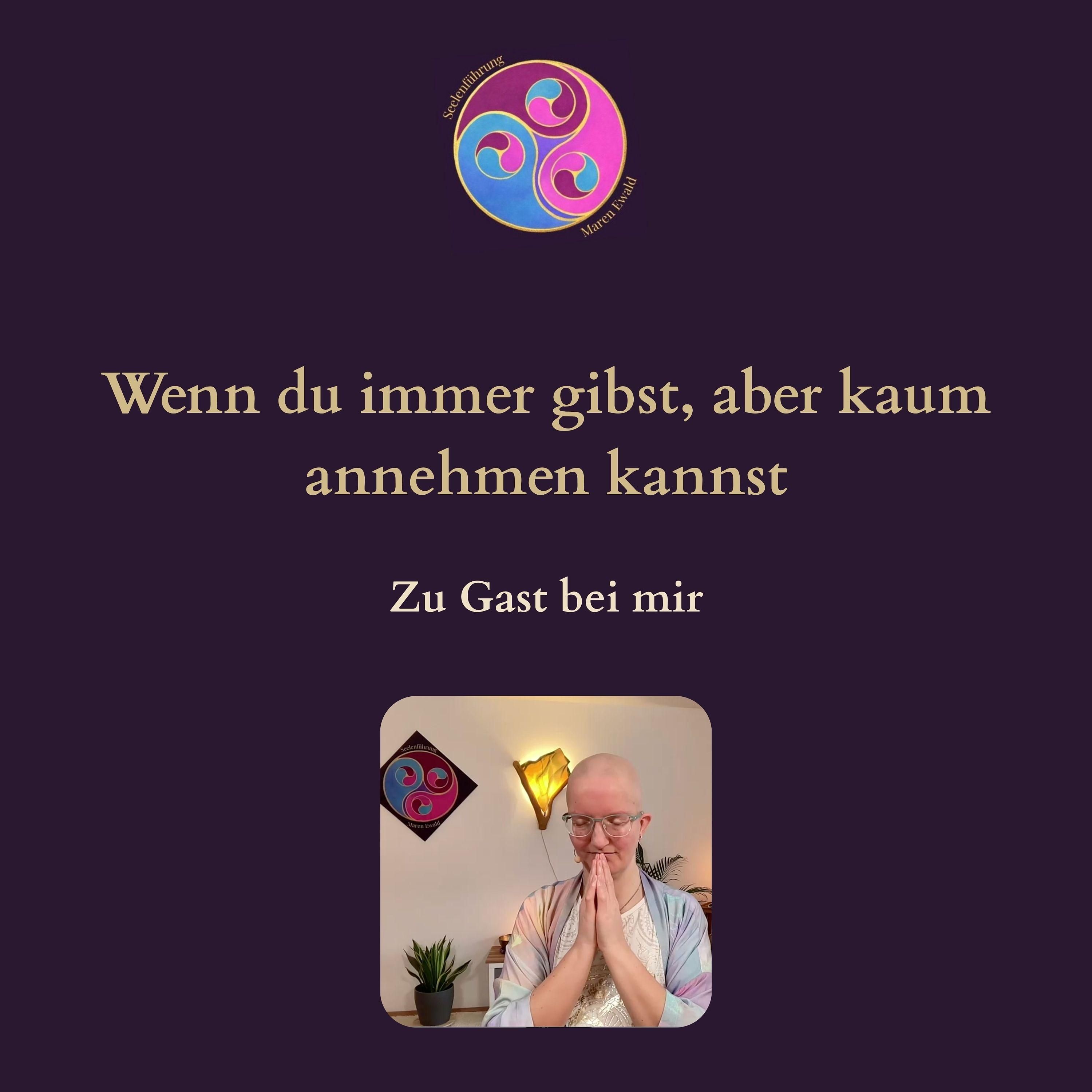 Wenn du immer gibst, aber kaum annehmen kannst: Steffi zu Gast über Burnout, Grenzen und alleingeborene Zwillinge