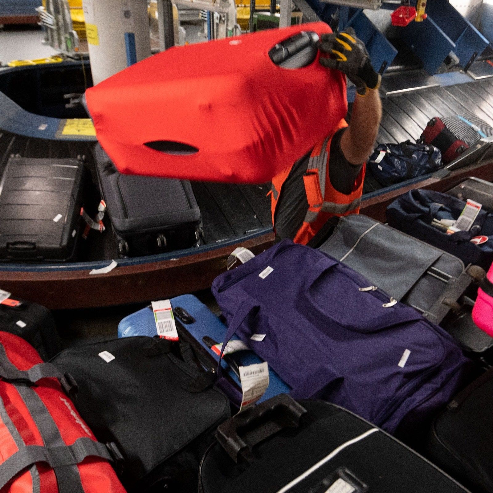 Wenn ein Koffer am Flughafen verloren geht