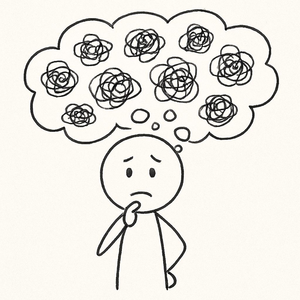 Wenn Gedanken zu laut werden