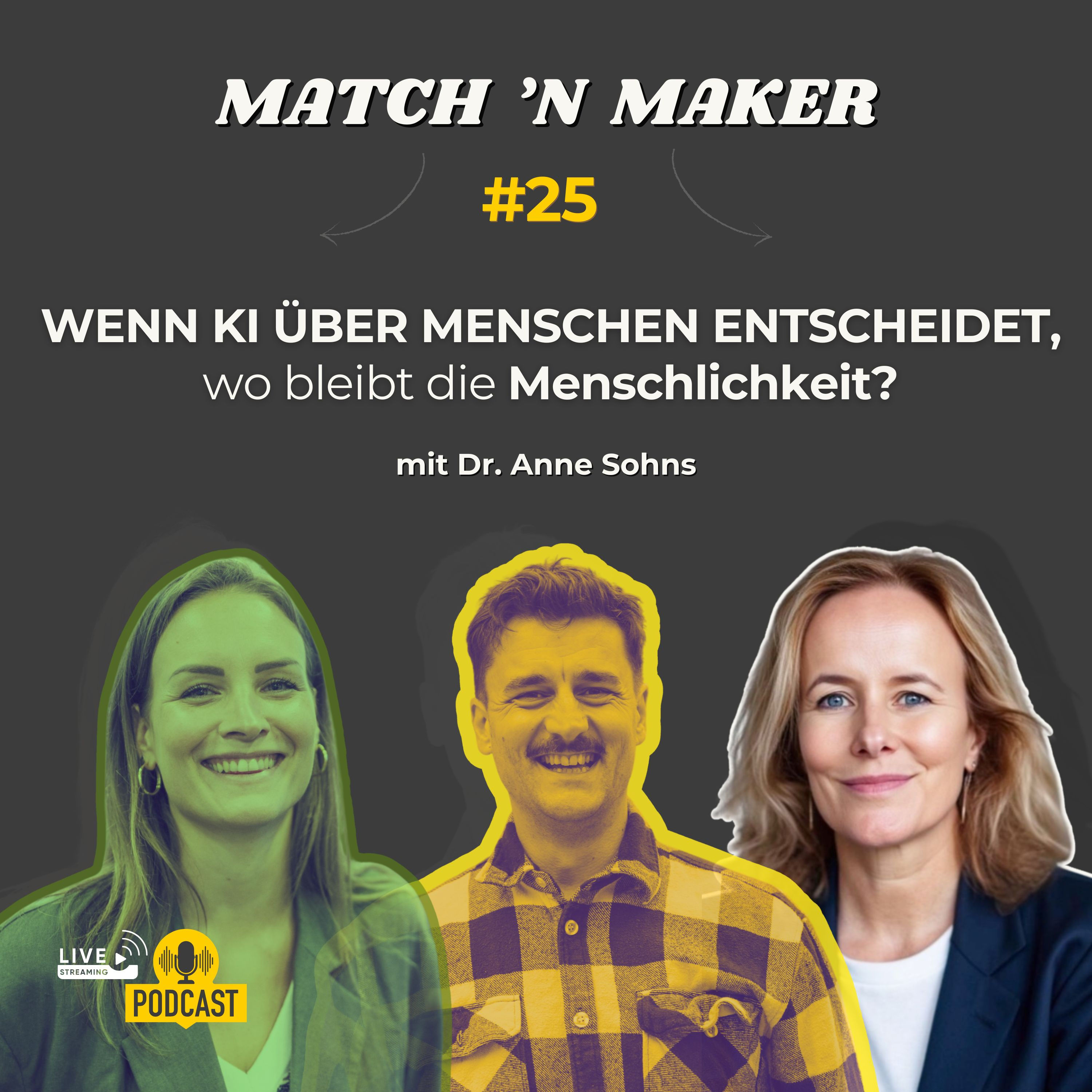 Wenn KI über Menschen entscheidet – wo bleibt die Menschlichkeit? #25