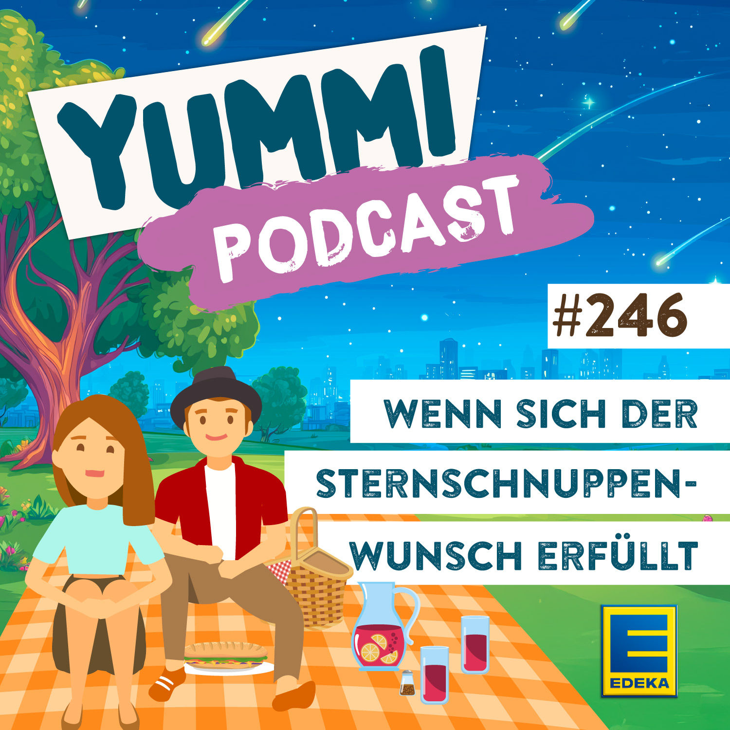 Wenn sich der Sternschnuppen-Wunsch erfüllt