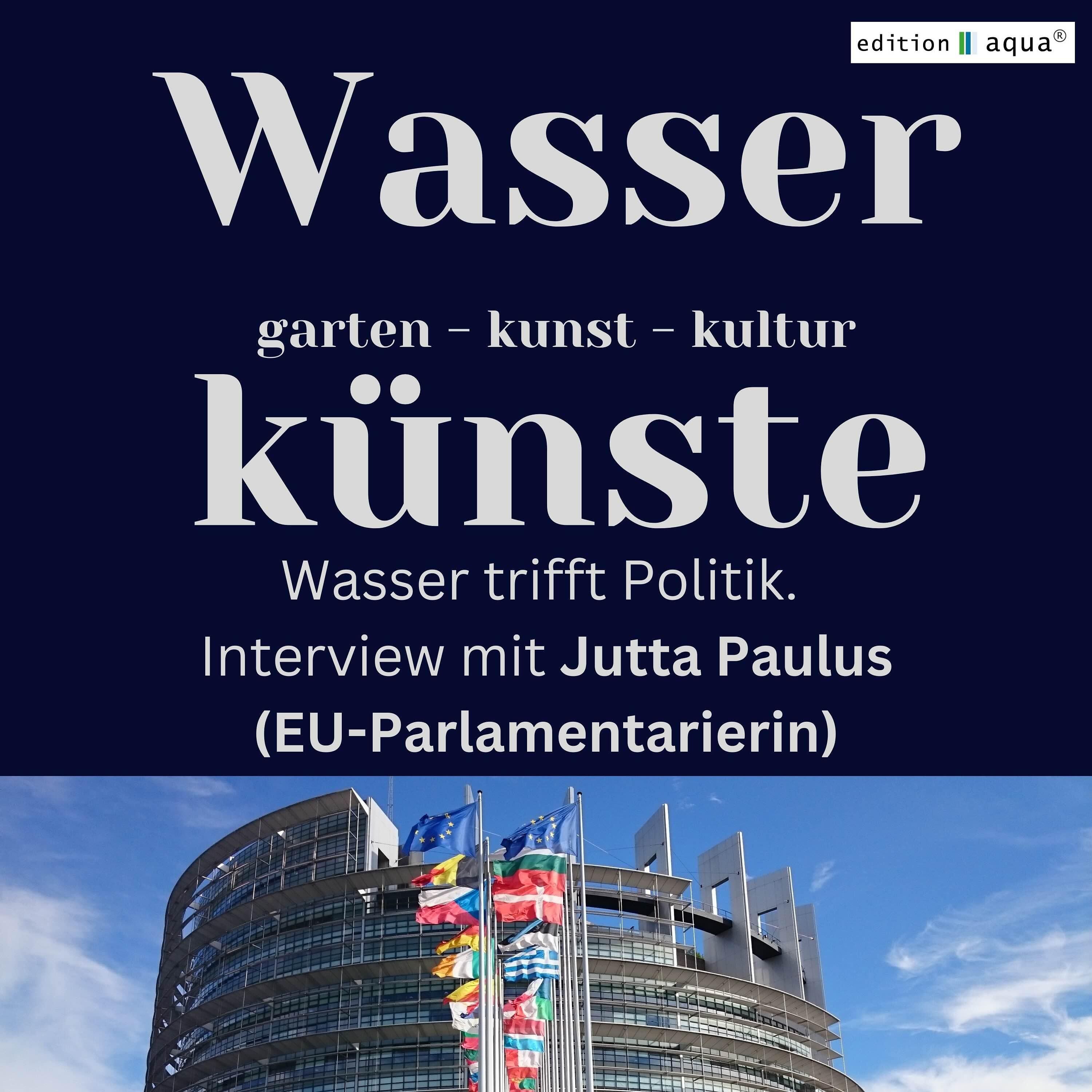 Wenn Wasser den politischen Alltag bestimmt - Interview mit Jutta Paulus (MdEP)