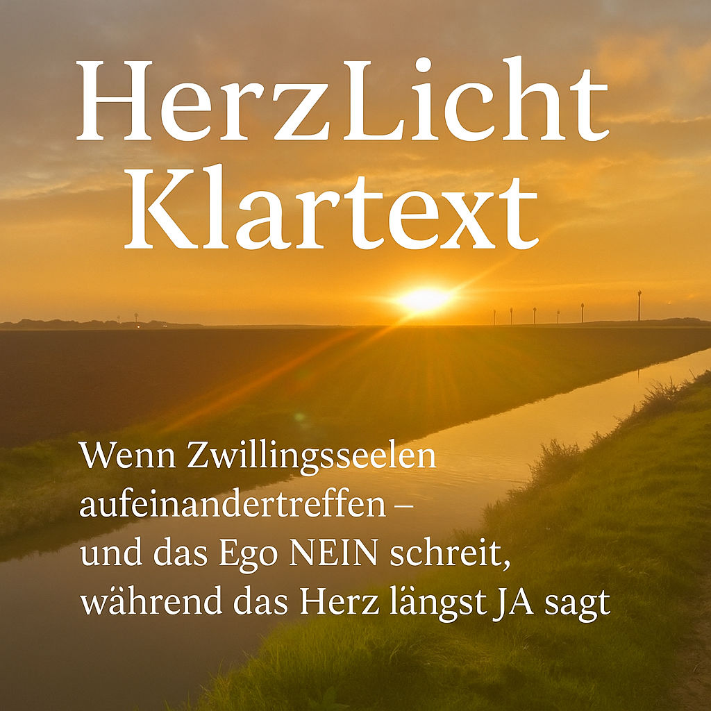 #1 Wenn Zwillingsseelen aufeinandertreffen - und das Ego NEIN schreit, während das Herz längst JA sagt