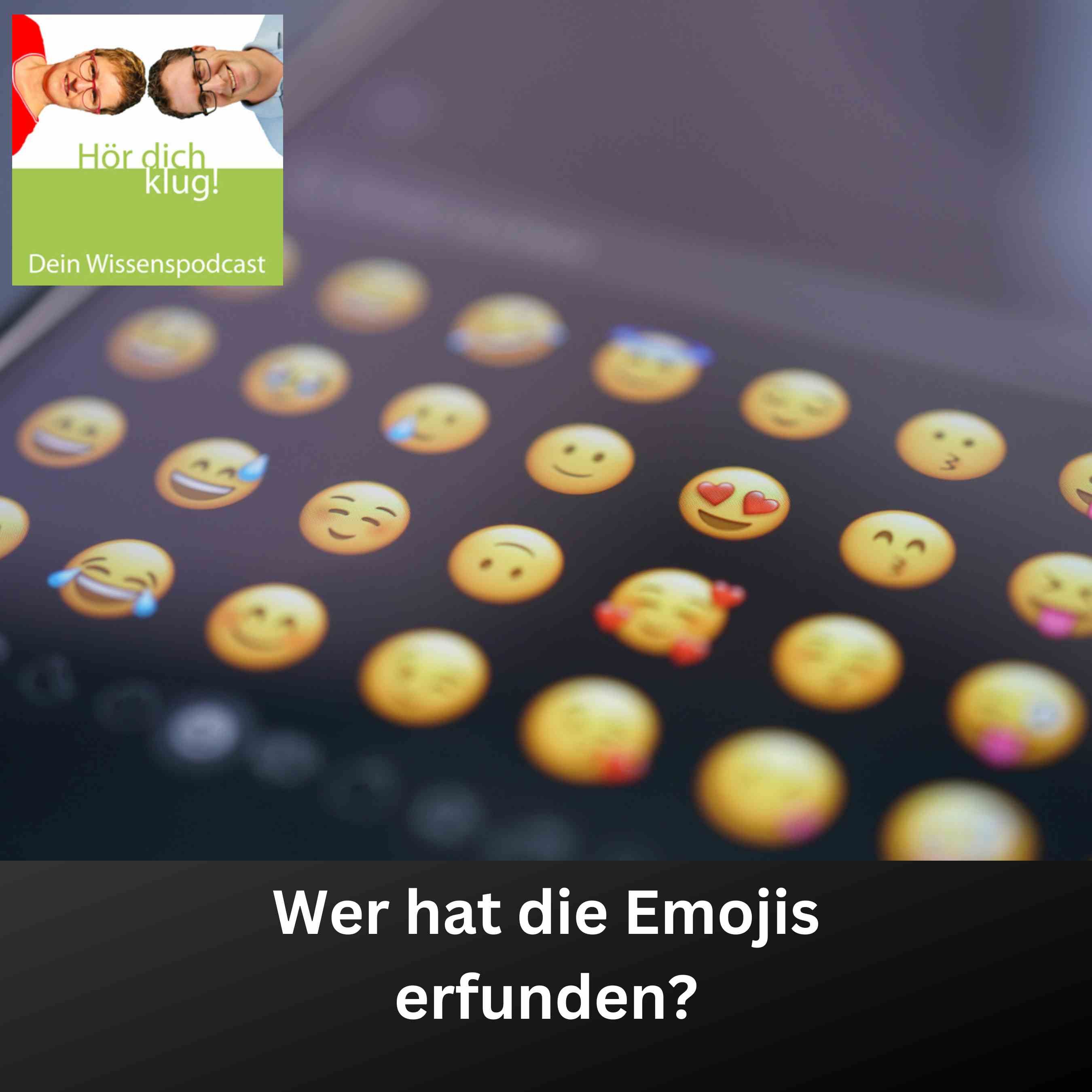 Wer hat die Emojis erfunden?